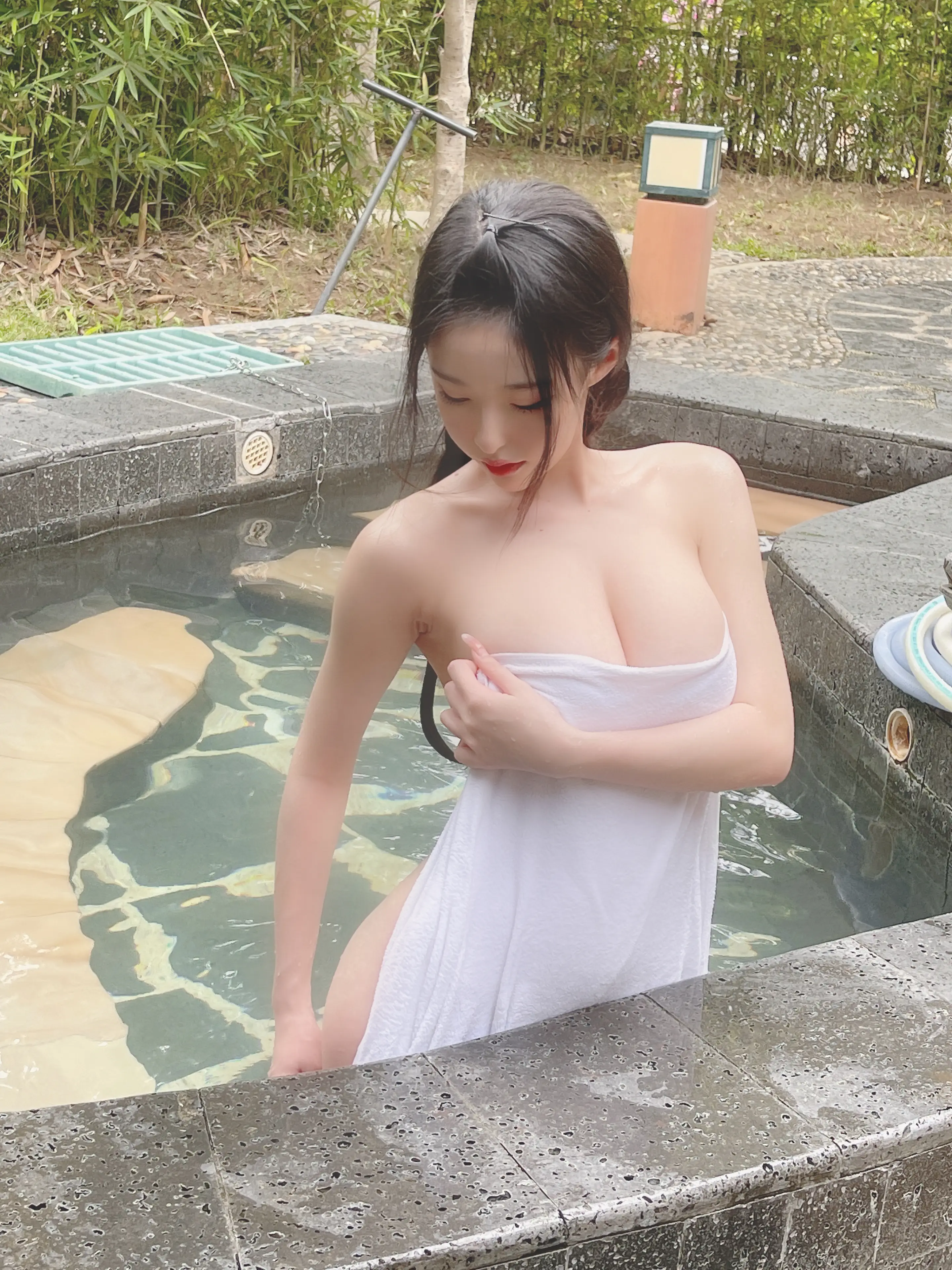 清水由乃 – NO.020 温泉浴巾-AQA.CC