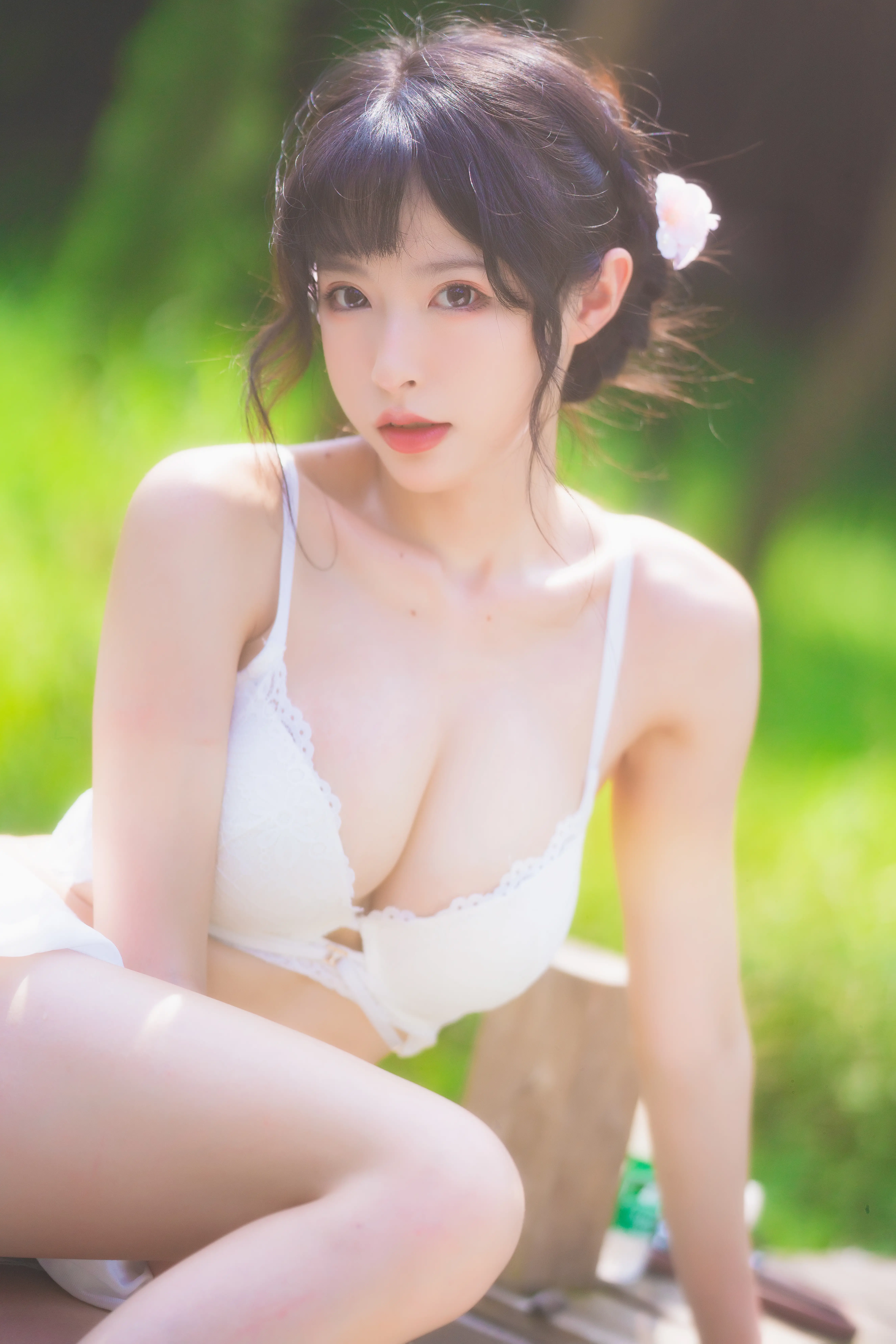 清水由乃 – NO.028 蕾丝花园-AQA.CC