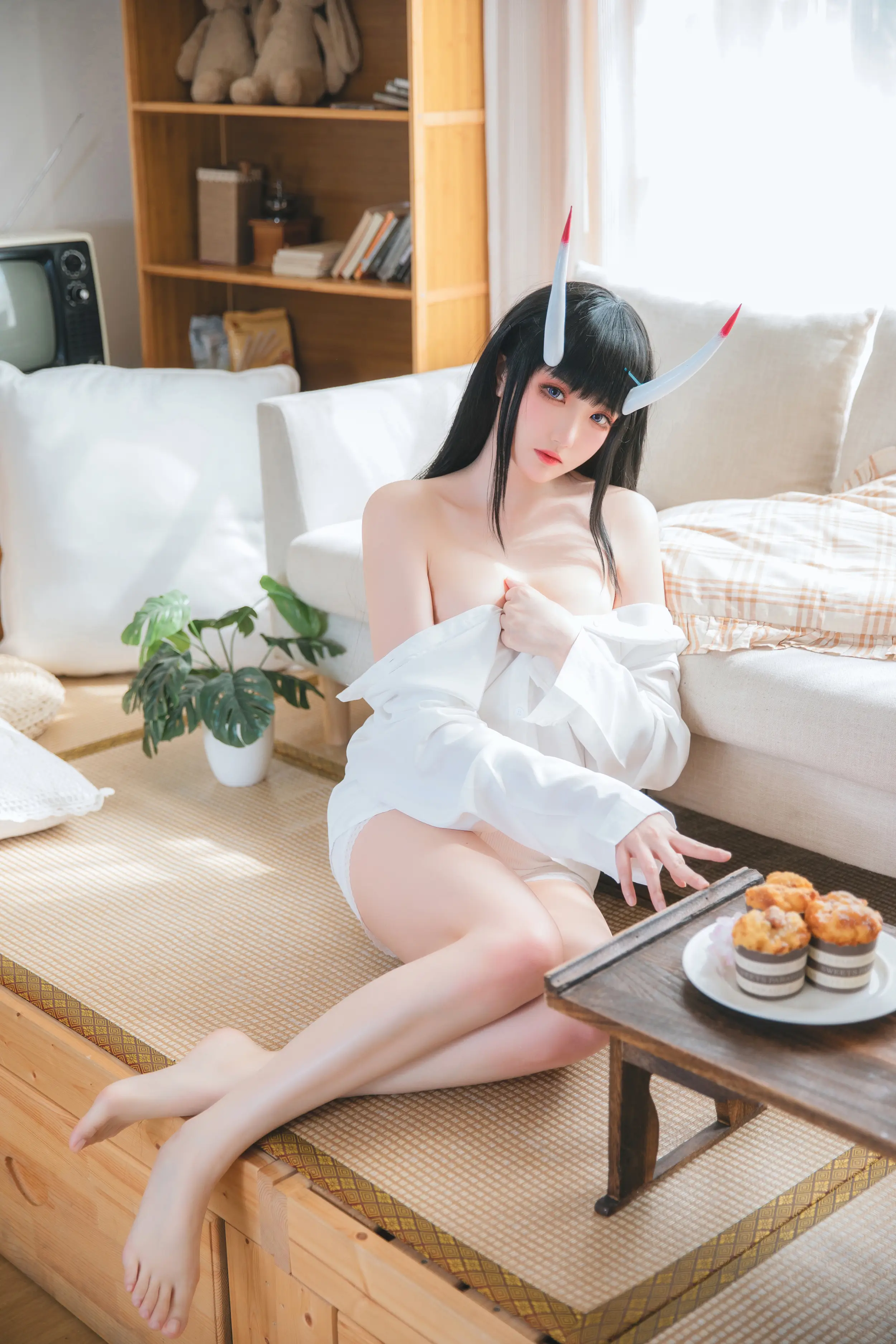 瓜希酱 NO.045 能代衬衣 [23P-108MB]-AQA.CC