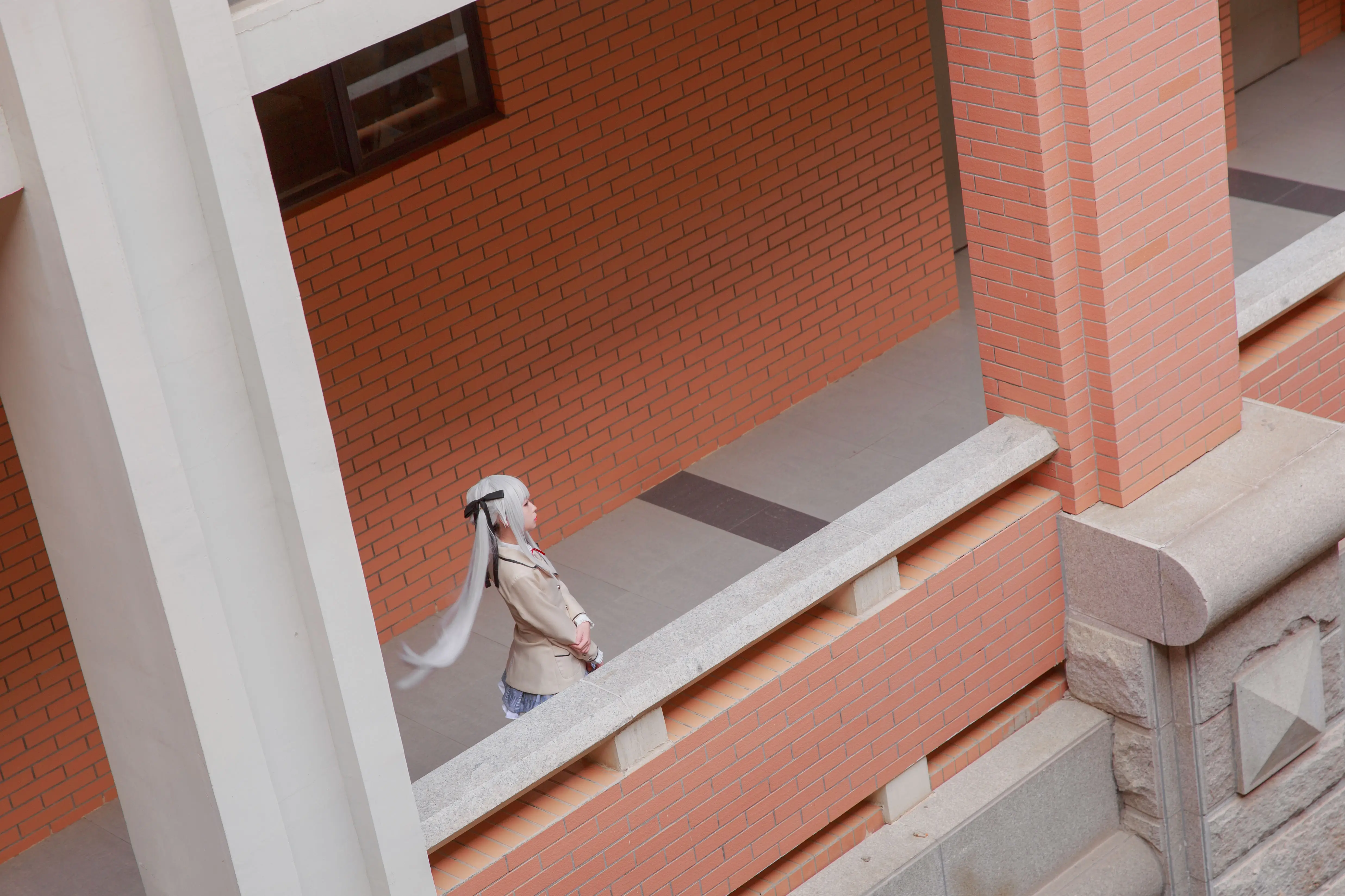 G44不会受伤 NO.016 雾枝校服 [19P-44MB]-AQA.CC