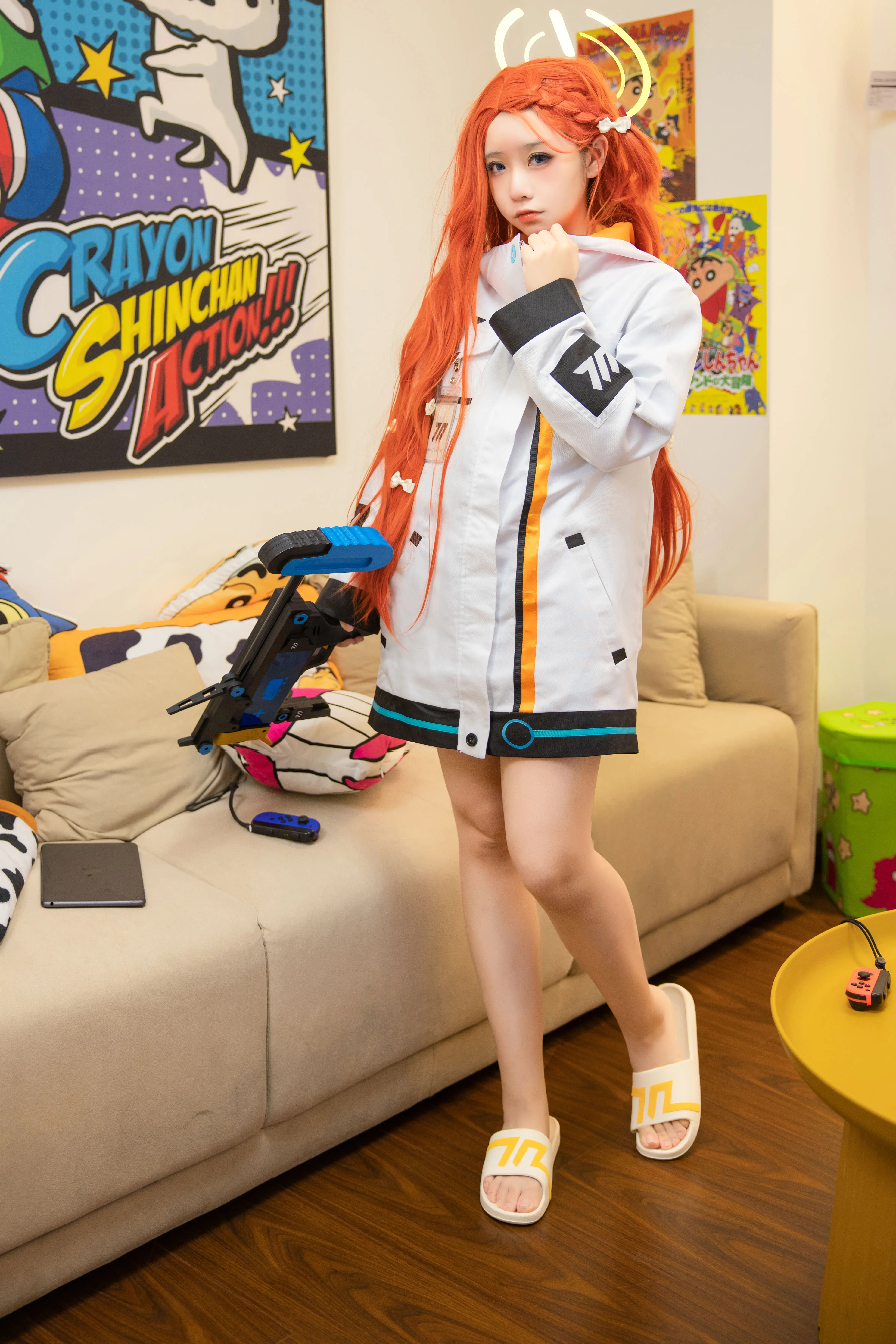 G44不会受伤 – NO.091 碧蓝档案-花冈柚子[25P-466.2M]-AQA.CC