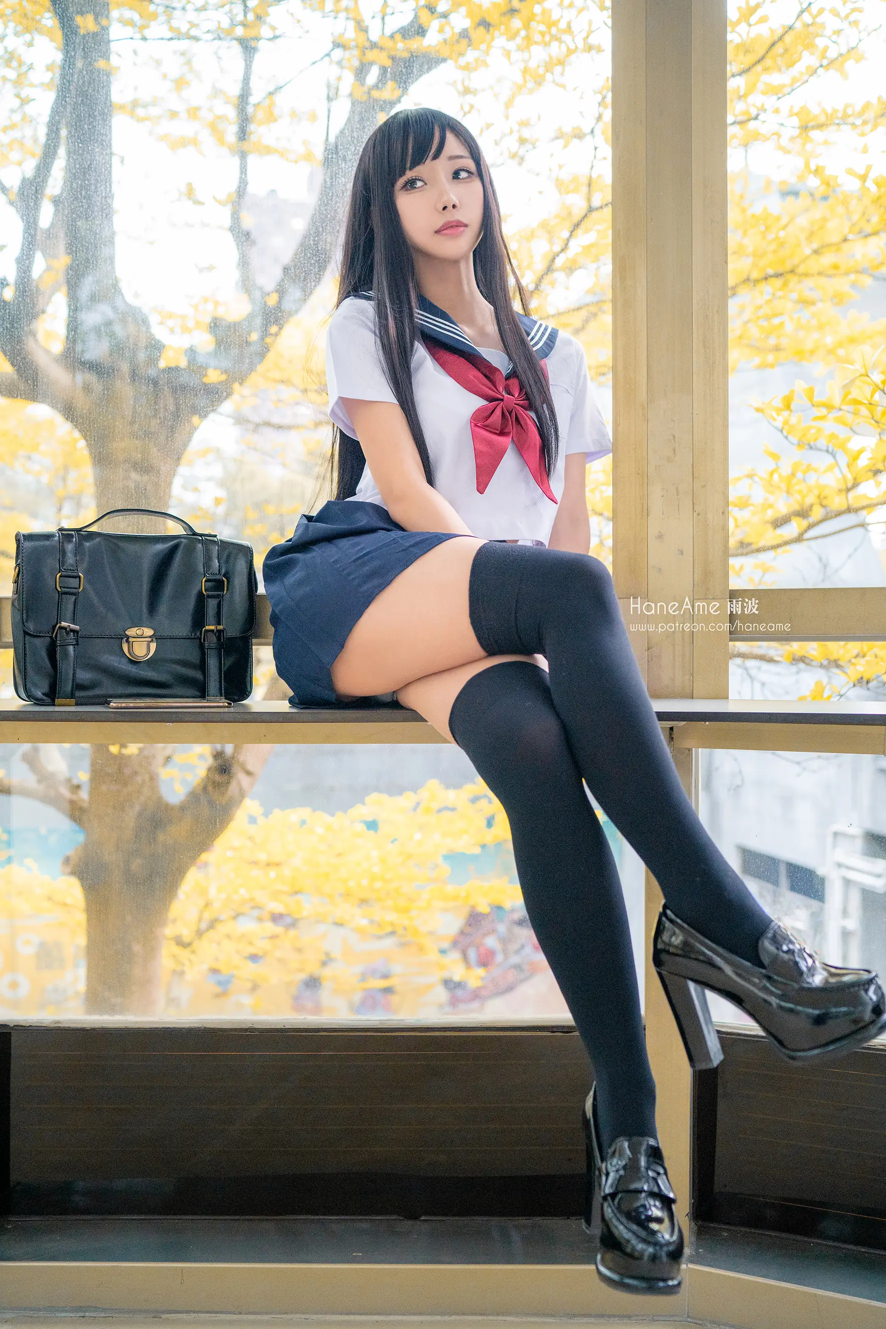 图片[3]-HaneAme雨波 NO.107 2020年04月图包 (2套) [48P1V 125MB]-AQA.CC