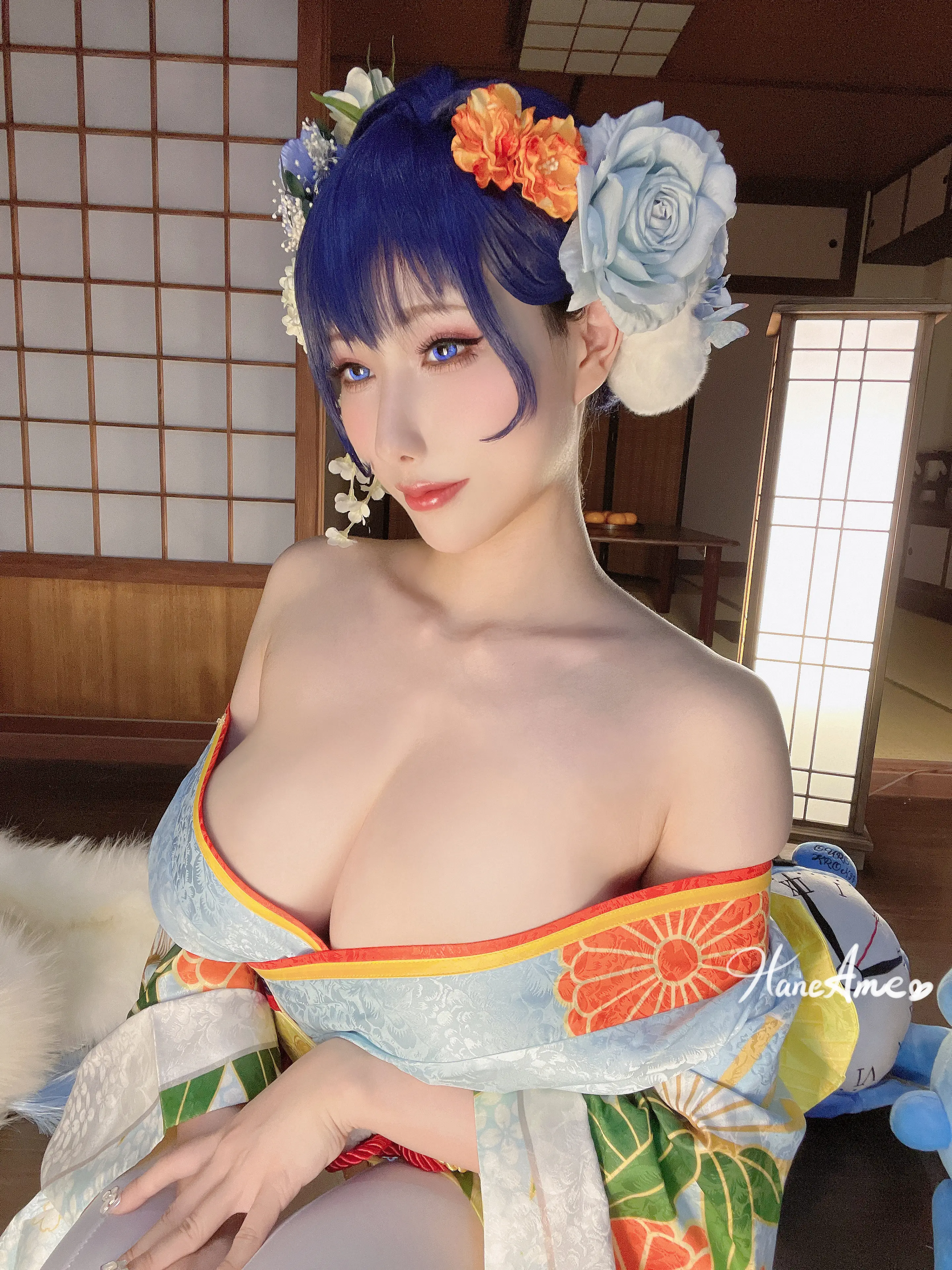 图片[2]-HaneAme雨波 NO.215 對魔忍 & Hololive Kronii 自拍+影片 [110P18V 2.24GB]-AQA.CC