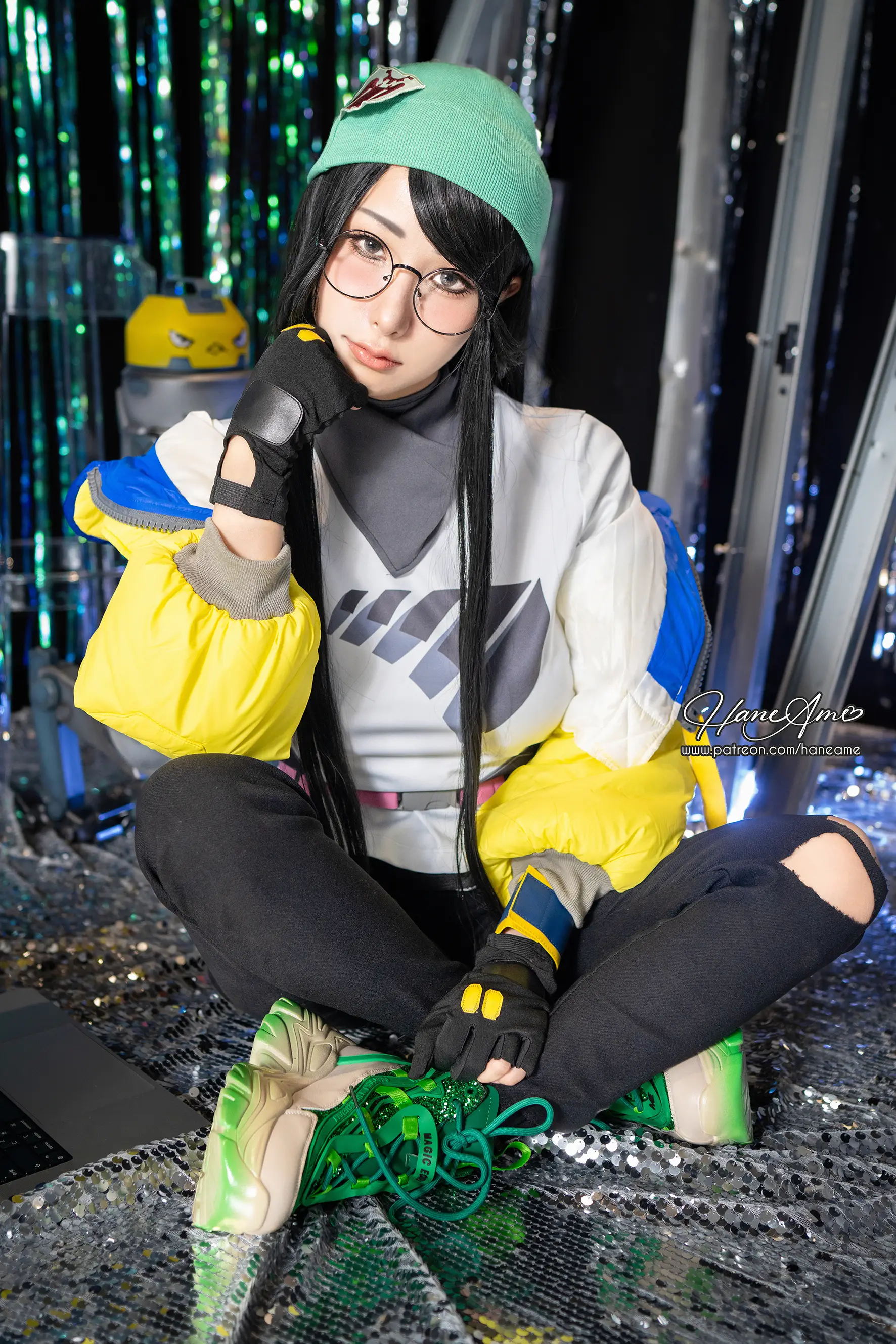 图片[4]-HaneAme雨波 NO.256 23年8月订阅 Valorant_Killjoy_愷宙 [46P3V 481MB]-AQA.CC