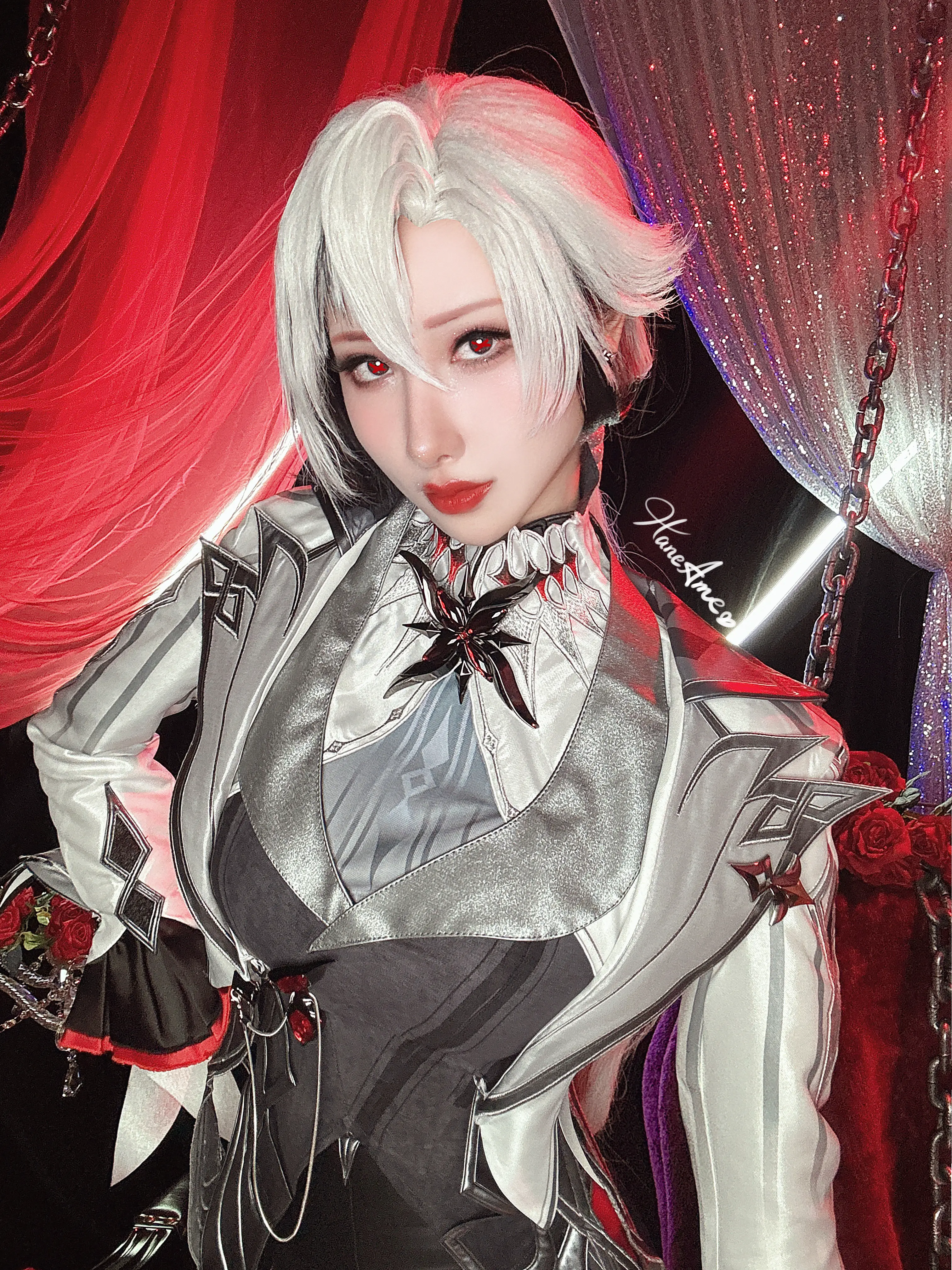 图片[4]-HaneAme雨波 NO.311 24年05月订阅 原神 阿蕾奇諾 [36P+2V／317MB]-AQA.CC