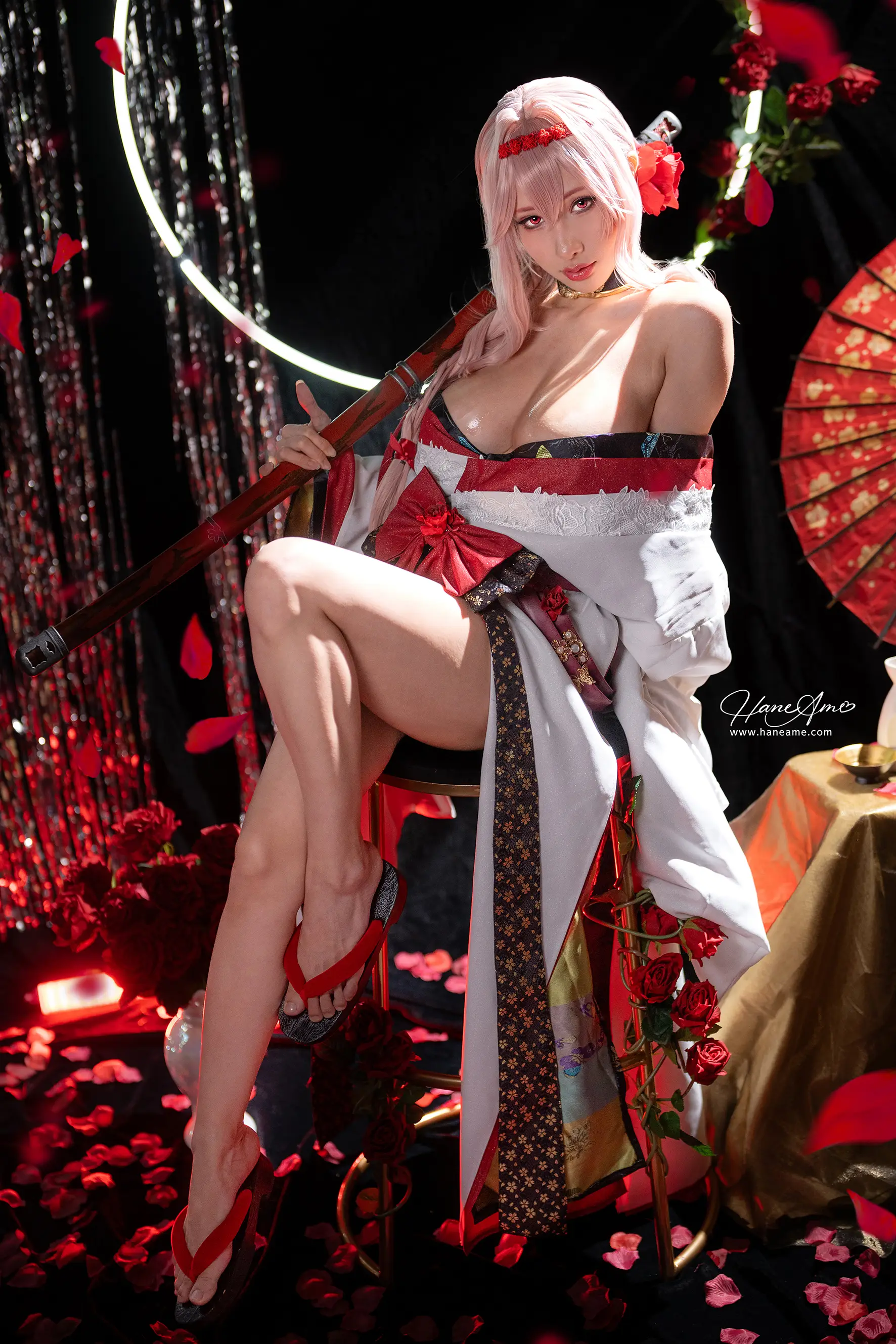 图片[2]-HaneAme雨波 NO.340 2024年11月 NIKKE 紅蓮 暗影 [38P5V 1.08GB]-AQA.CC