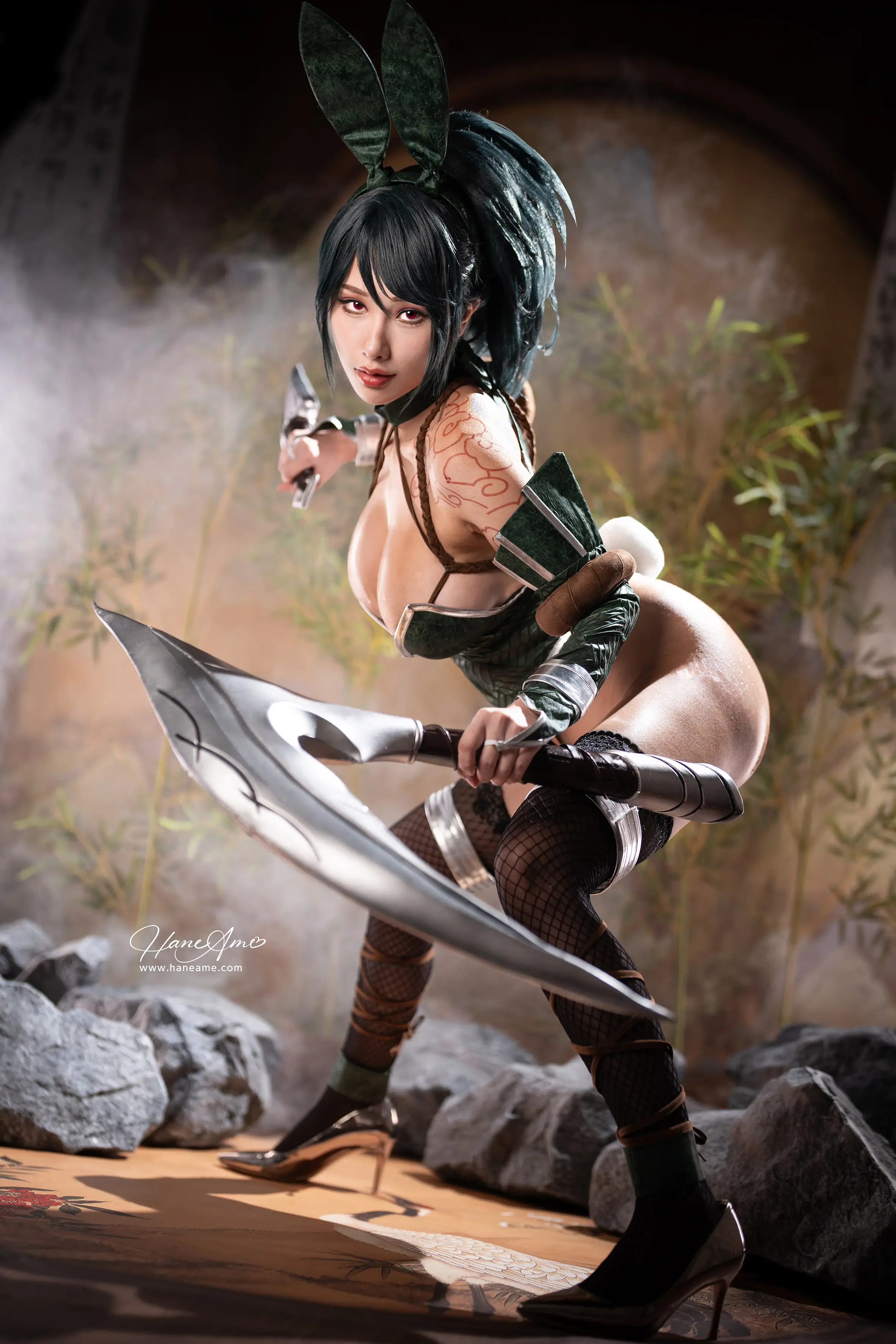 图片[5]-HaneAme雨波 NO.342 2024年11月 英雄聯盟 阿卡莉 兔女郎 [42P4V 508MB]-AQA.CC