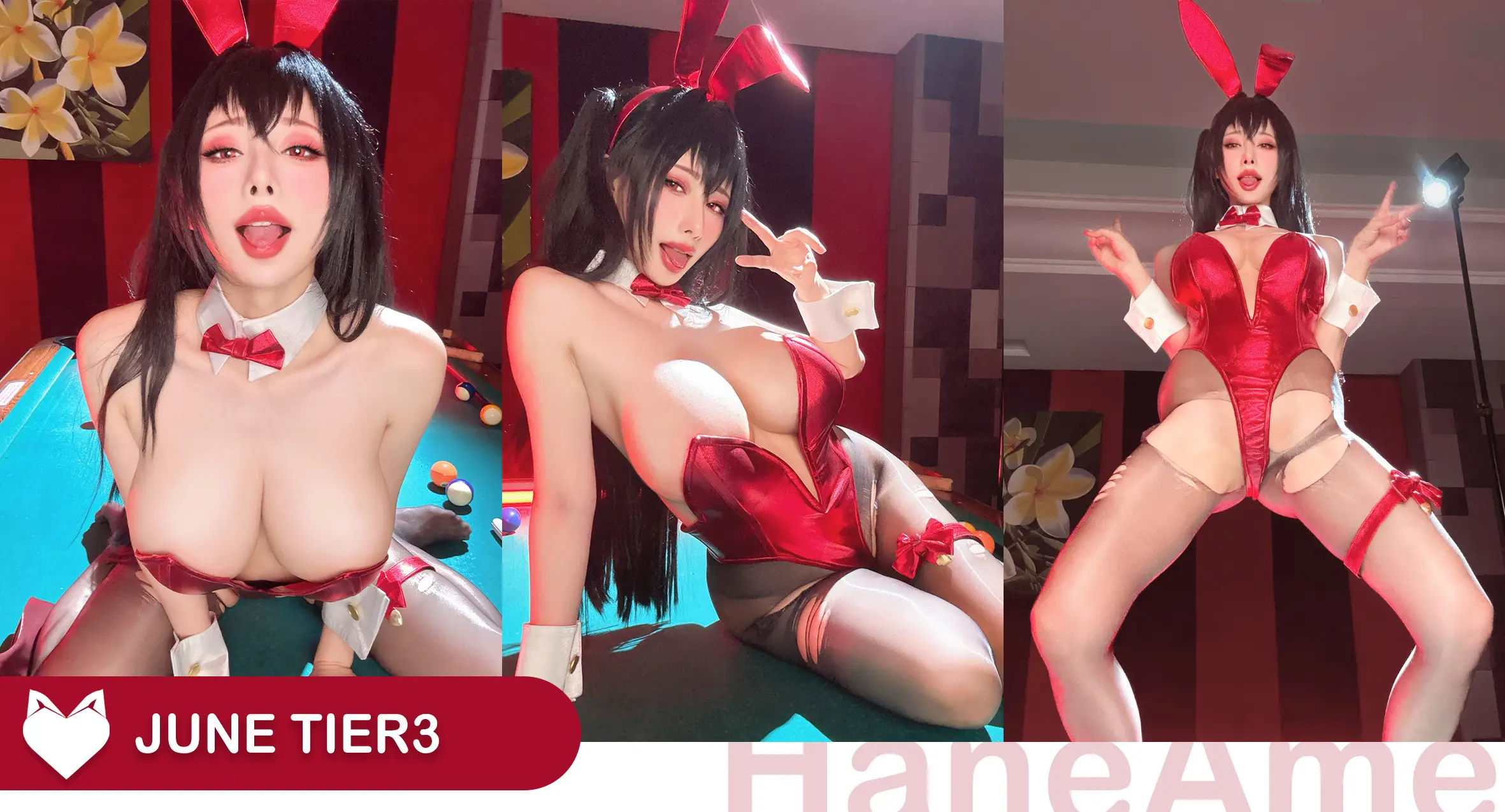 图片[2]-HaneAme雨波 NO.383 2025年6月订阅 AZURLANE_TAIHOU_大鳳兔女郎 [59P5V 592MB]-AQA.CC