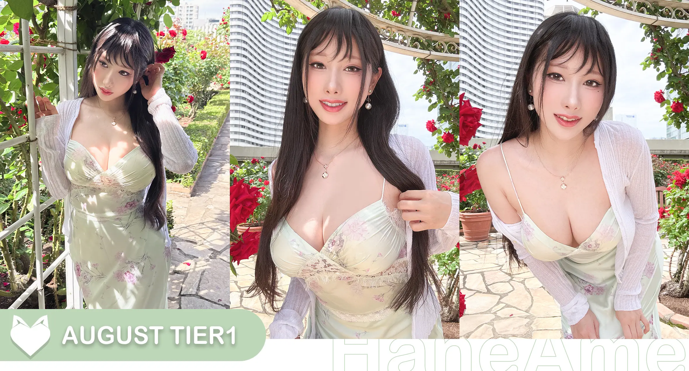 图片[3]-HaneAme雨波 NO.393 2025年8月订阅 原创 玫瑰刚好绽放 [33P4V 235MB]-AQA.CC