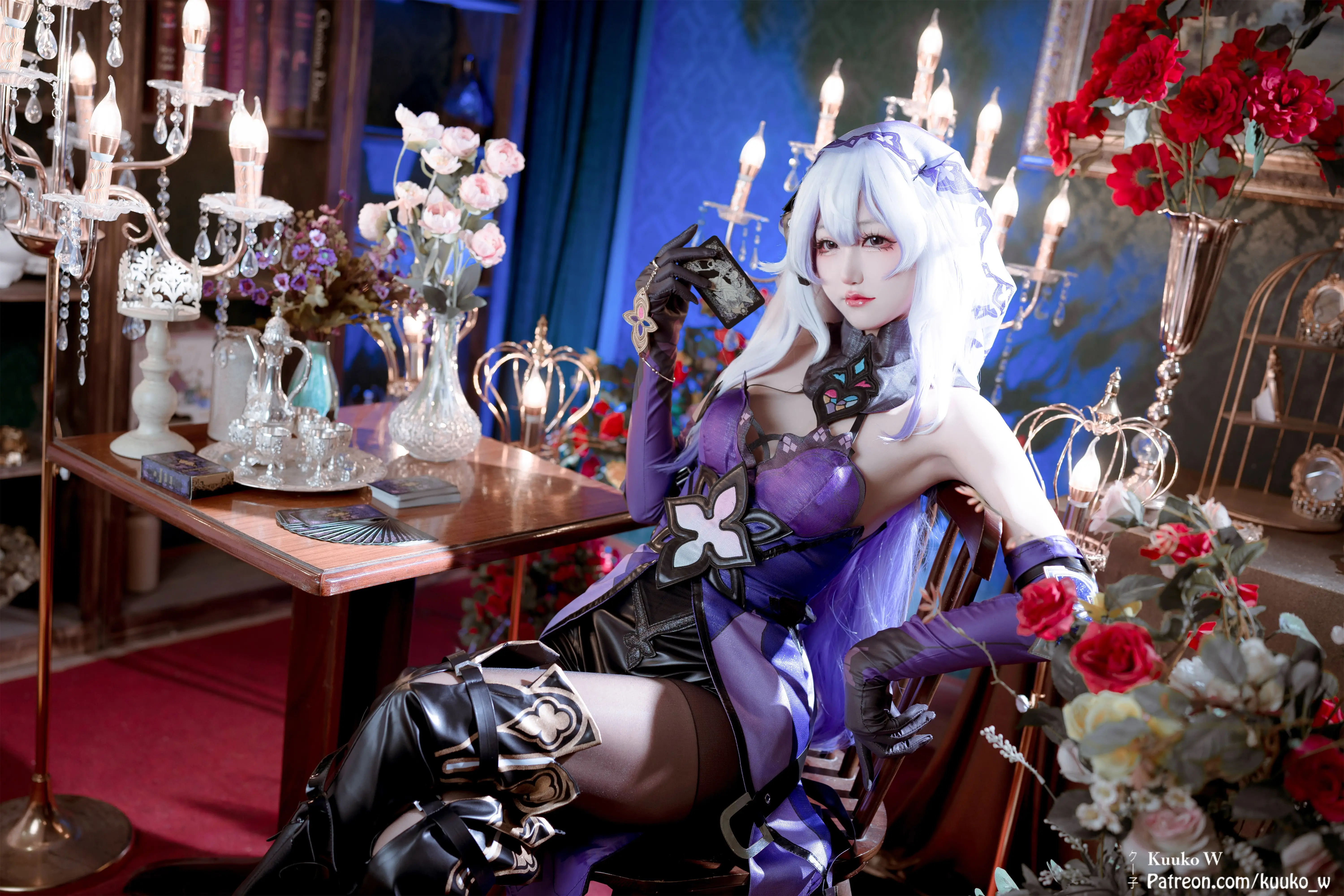 Kuuko W – NO.191 崩坏 – 黑天鹅Honkai – Black Swan[22P-72.9M]-AQA.CC