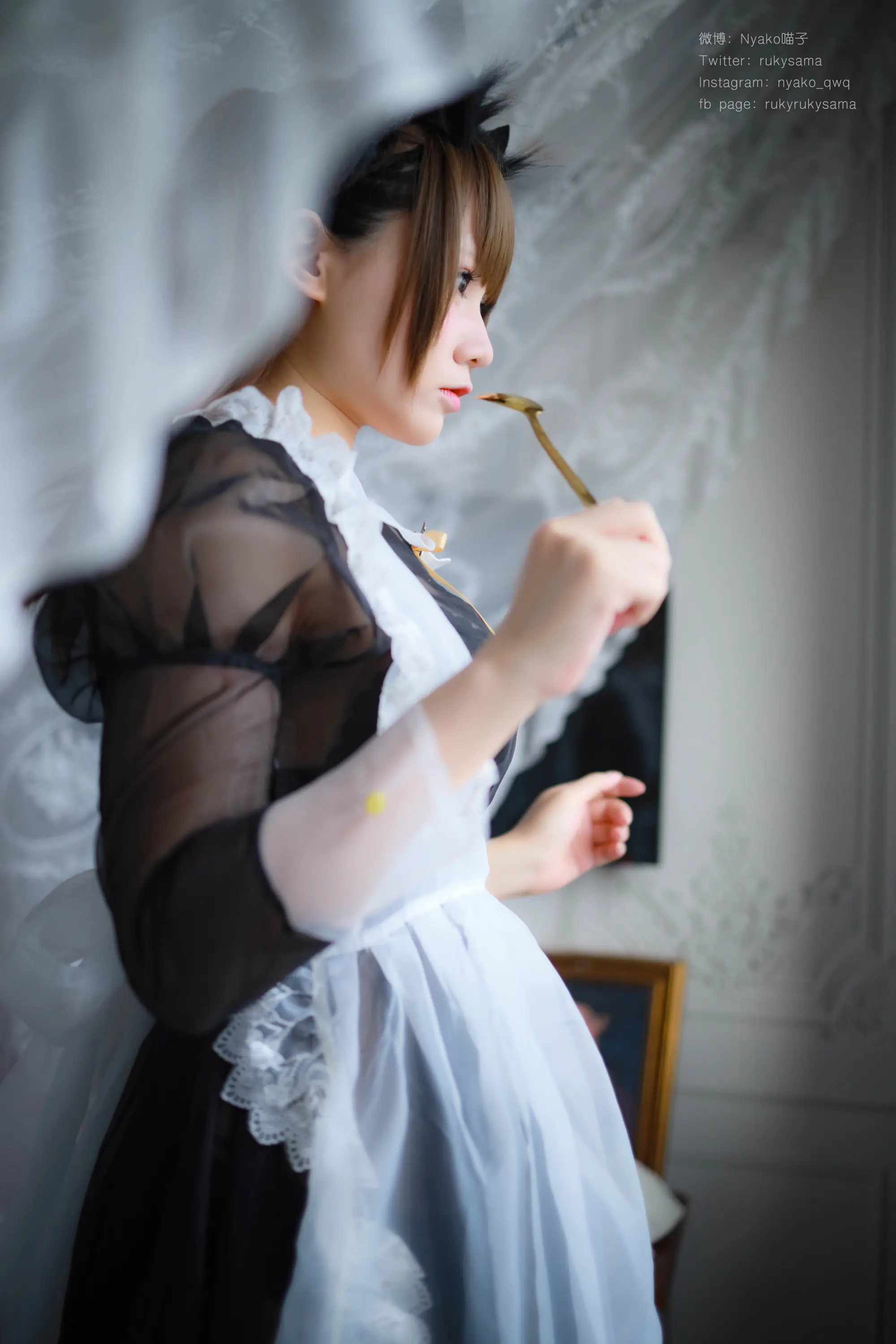 Nyako喵子 NO.023 透明女仆 [50P-129MB]-AQA.CC