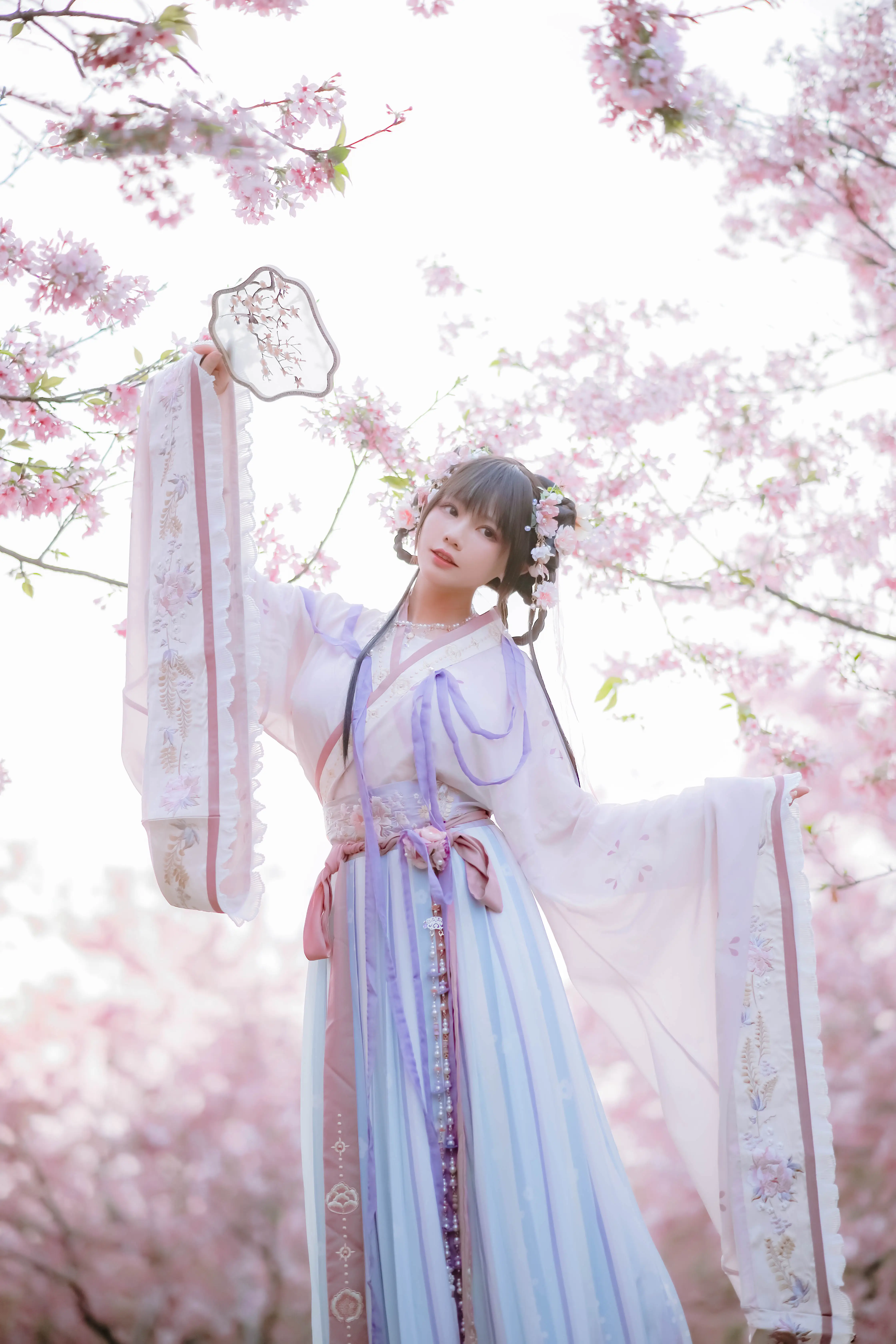 Nyako喵子 NO.037 樱花汉服 花神祈愿 [52P-219MB]-AQA.CC