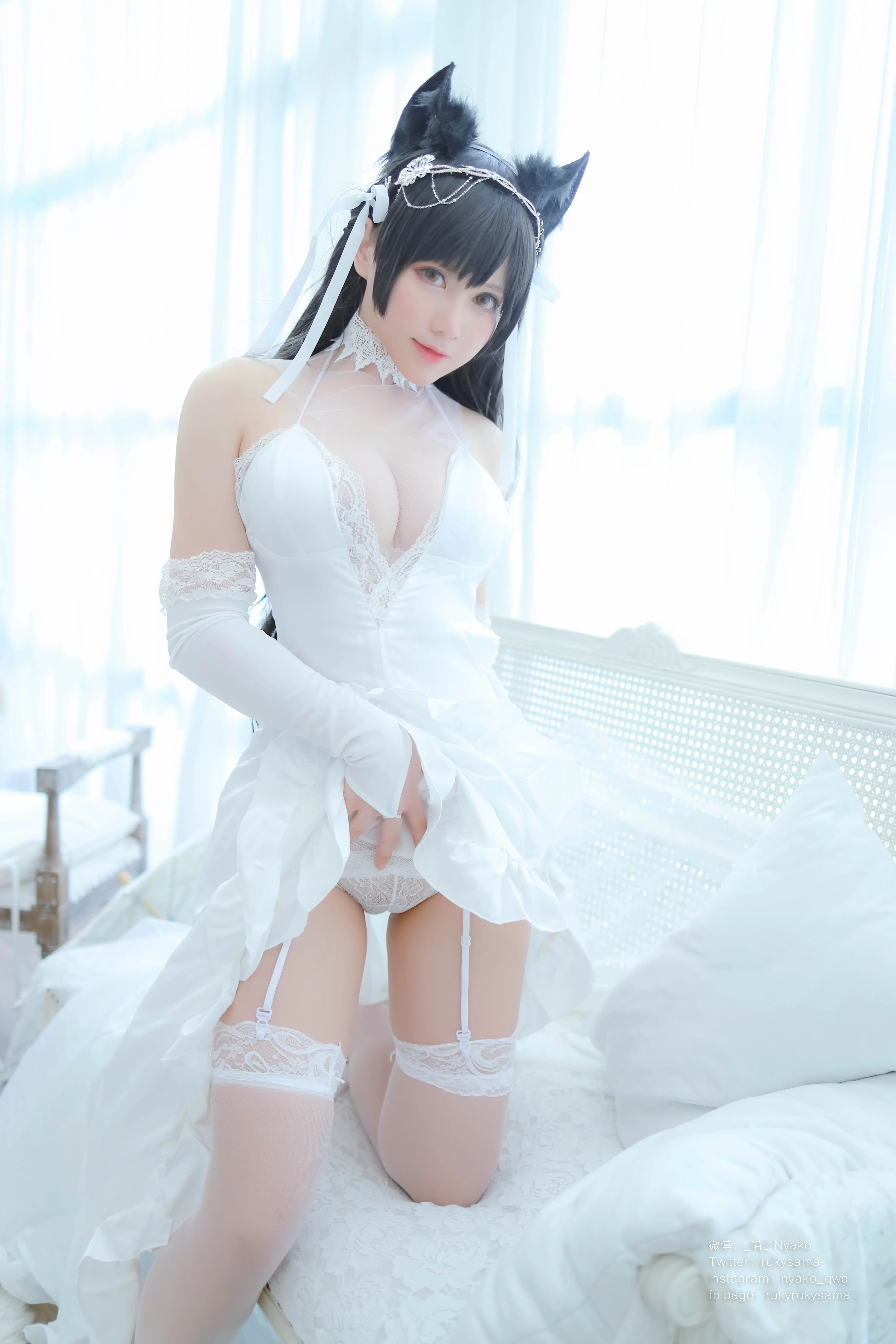 Nyako喵子 NO.040 爱宕婚纱[62P177MB]-AQA.CC
