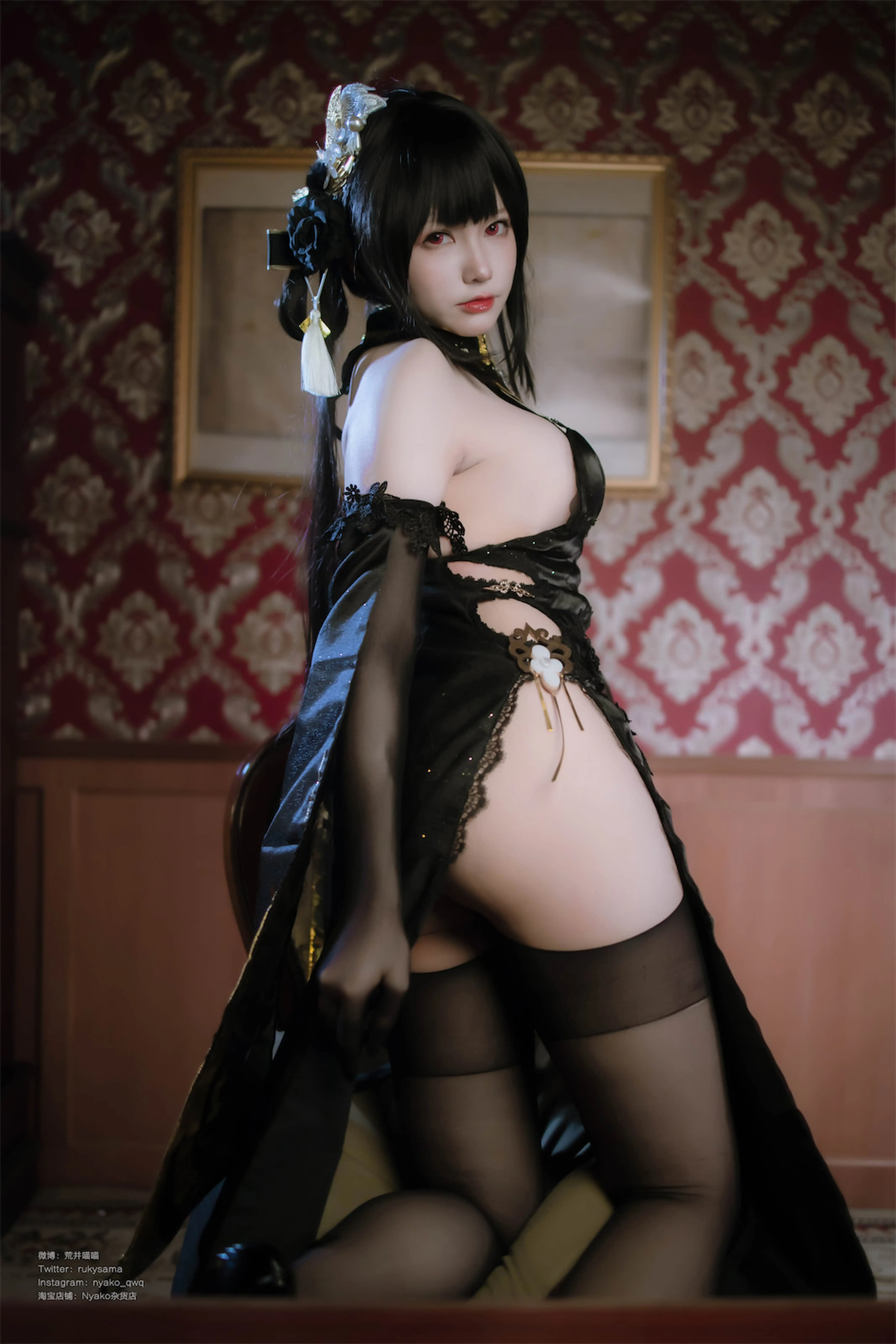 图片[3]-Nyako喵子 NO.064 碧蓝航线镇海 [46P-378MB]-AQA.CC