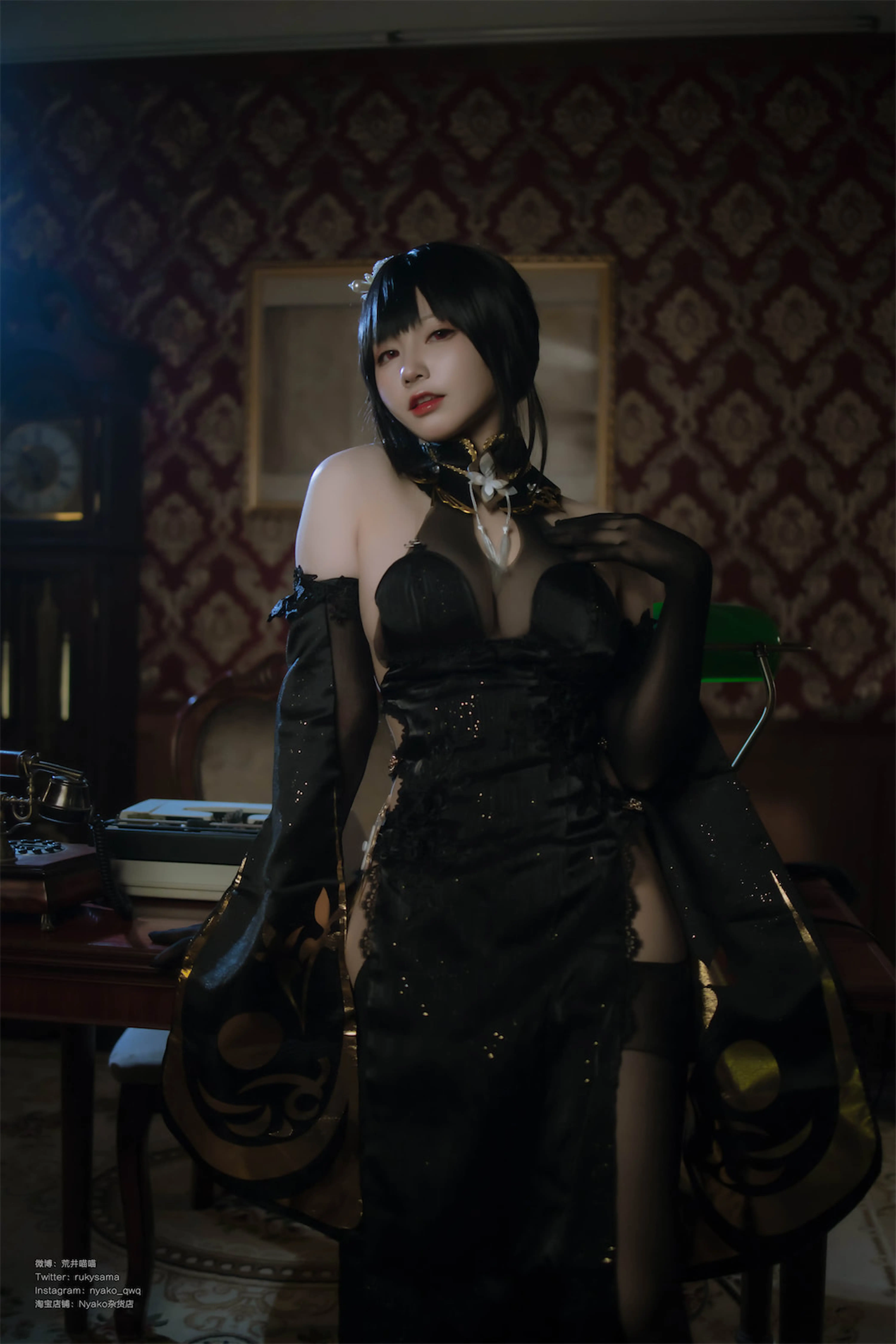 图片[5]-Nyako喵子 NO.064 碧蓝航线镇海 [46P-378MB]-AQA.CC