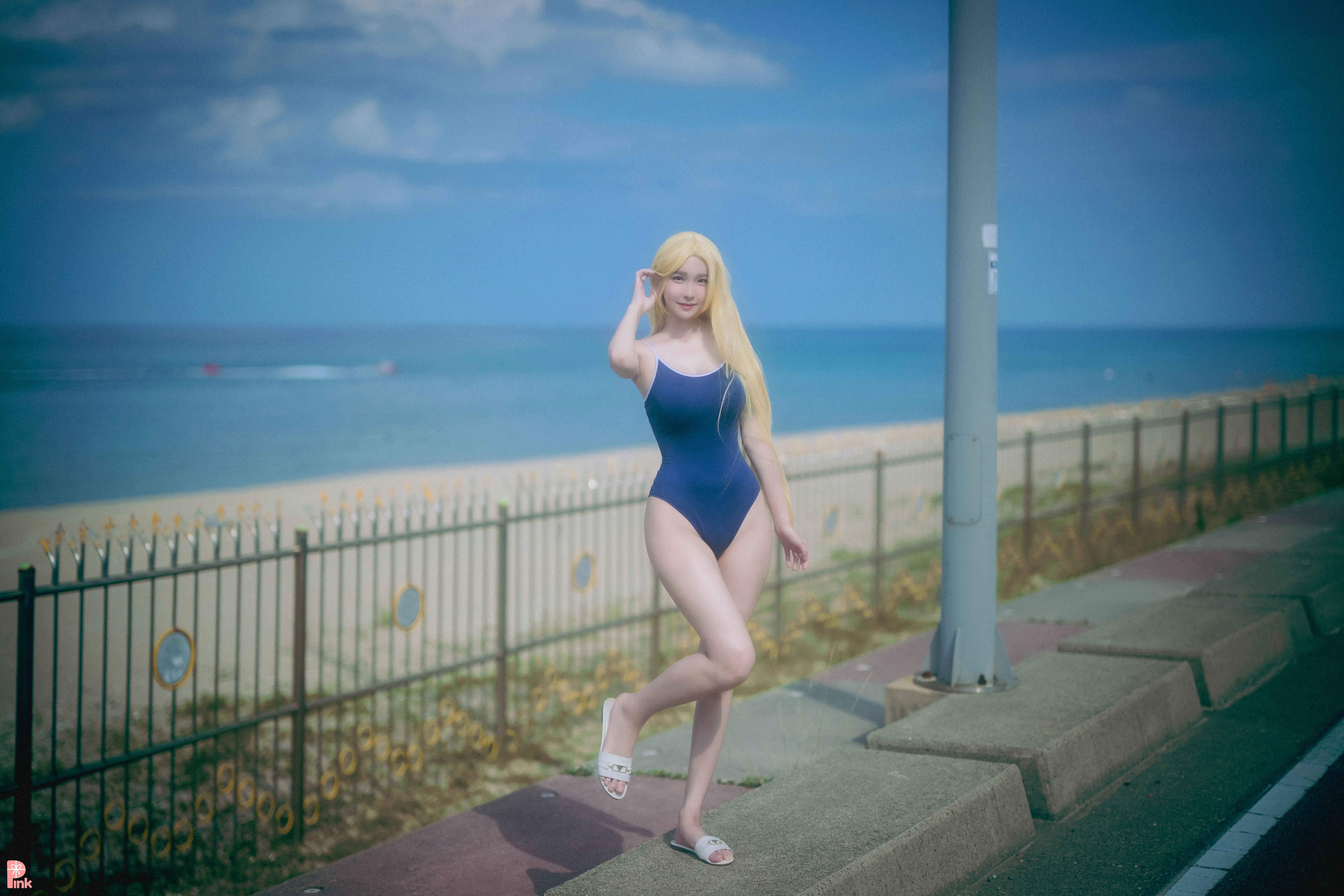 PINK RIBBON NO.028 Lee Ahrin Meet Me In The Summer [90P-2GB]-AQA.CC