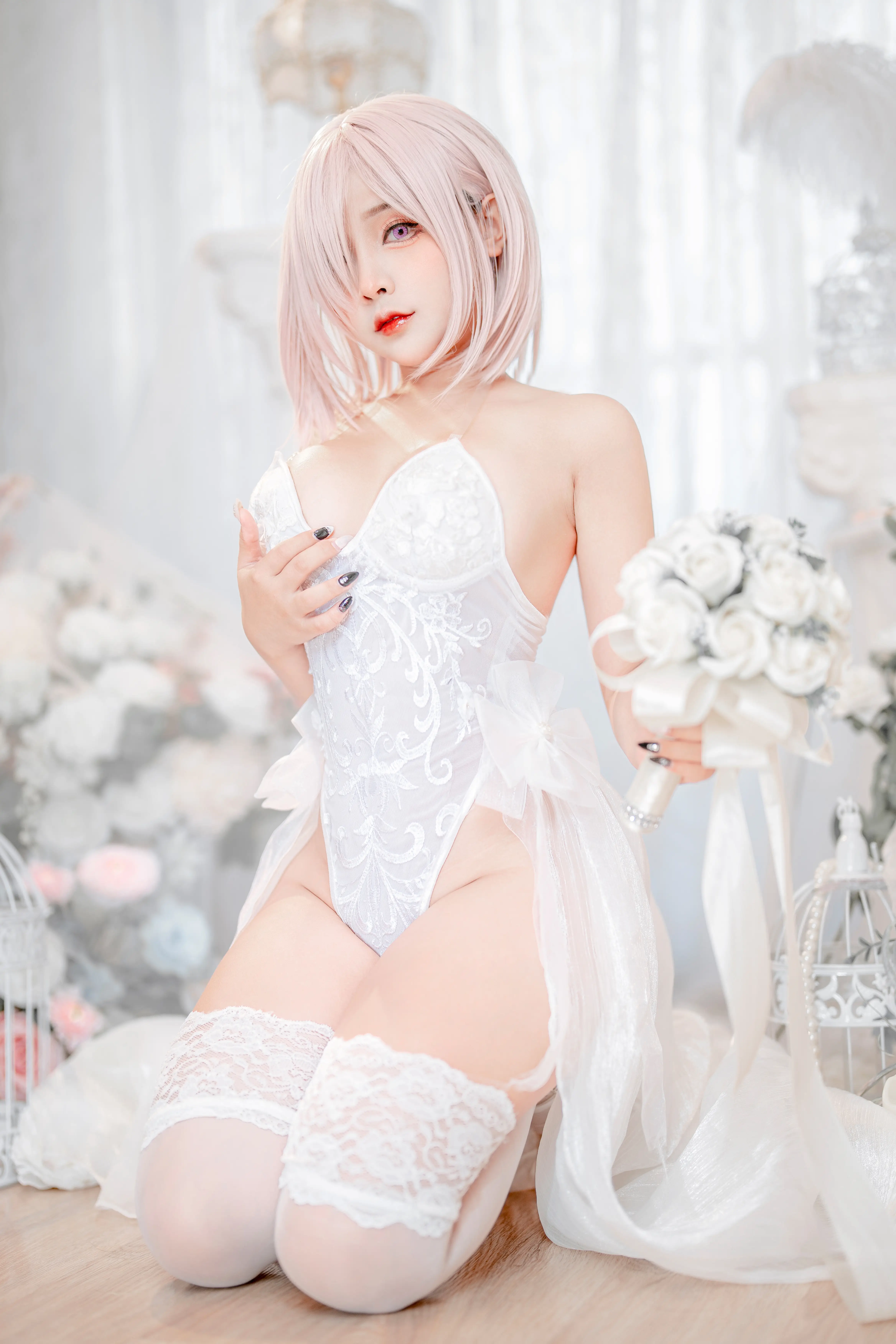 图片[4]-NO.020 Mashu white lingerie body oil[57P-8V-424.9M]-AQA.CC