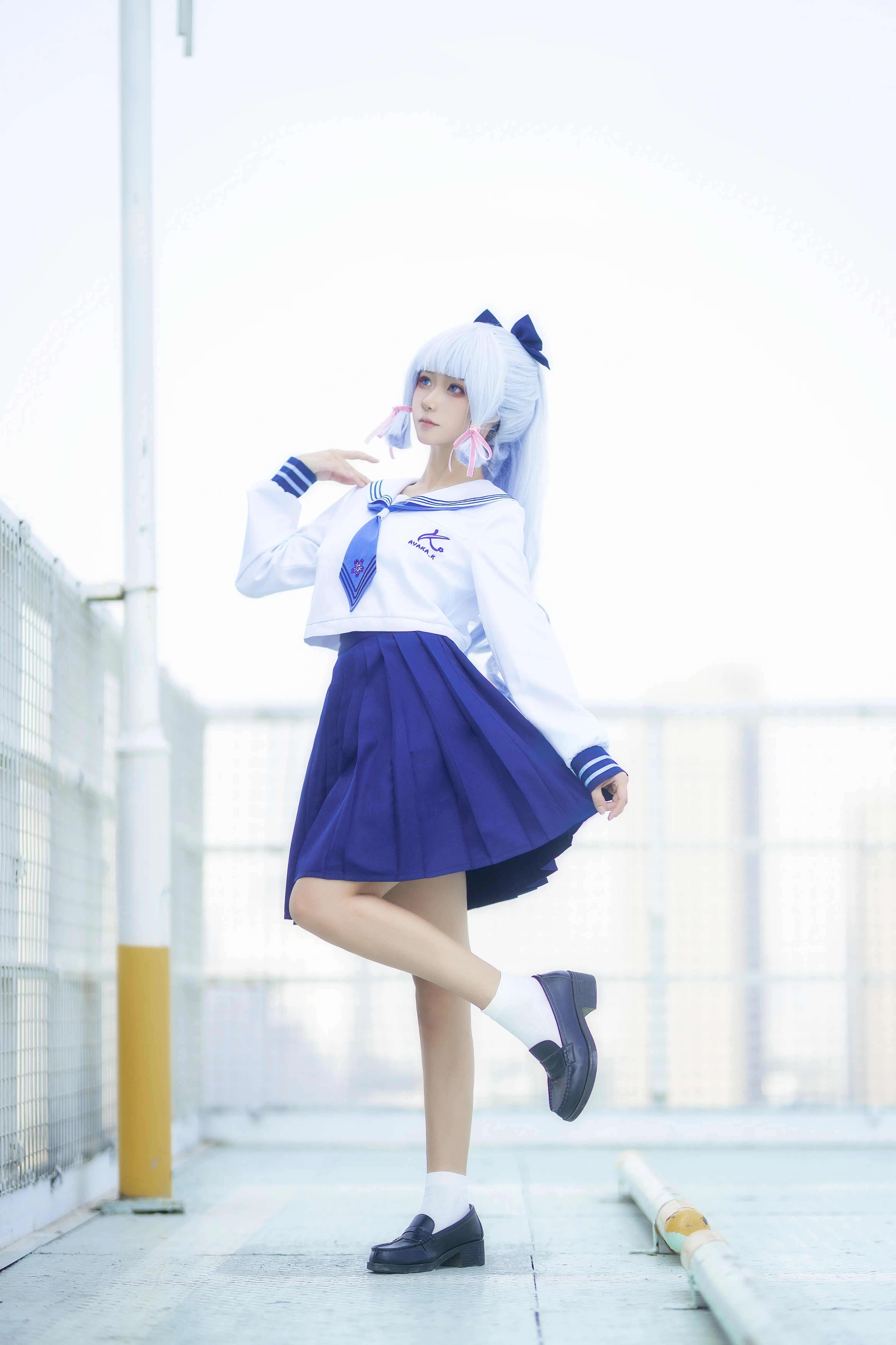 图片[4]-Seya-狮砸 – NO.018  原神 凌华JK [6P-57MB]-AQA.CC