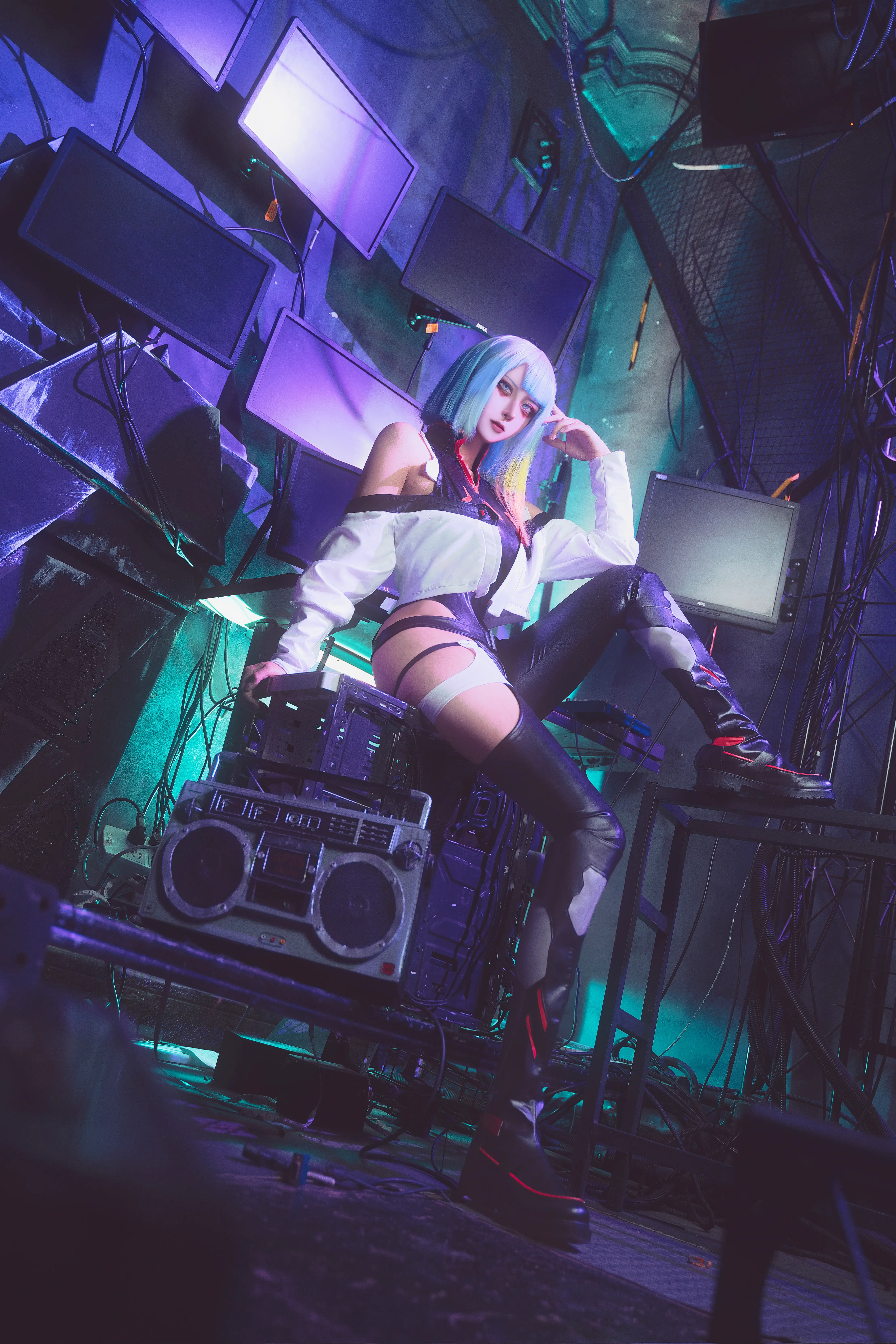 Seya-狮砸 - NO.021  赛博朋克：边缘行者 Lucy [8P-77.4MB]-AQA.CC