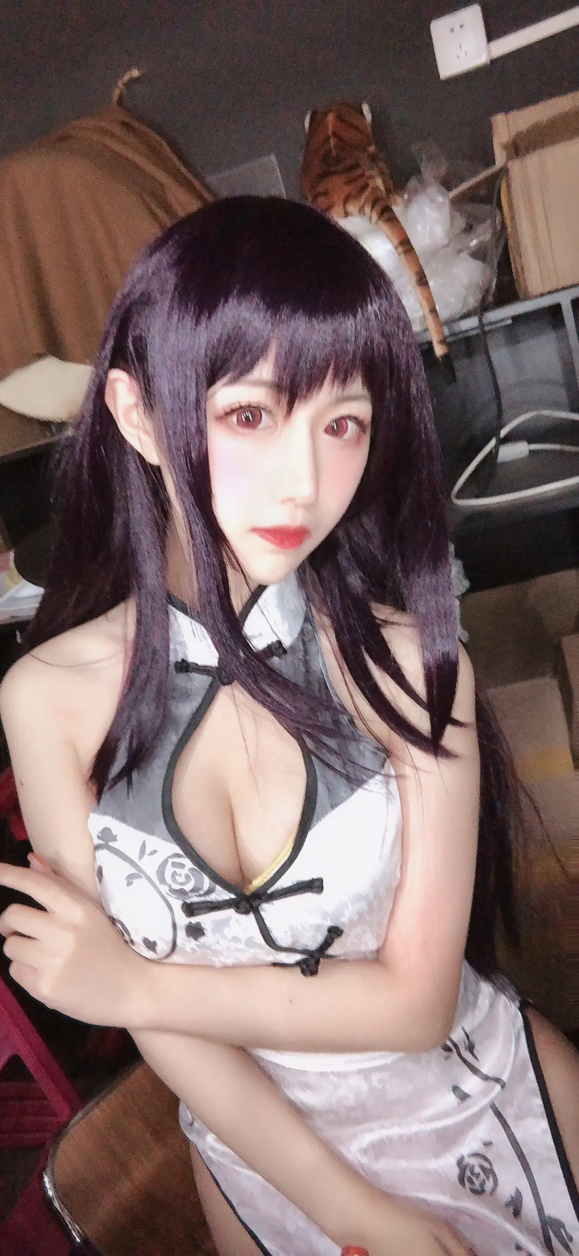 Shika小鹿鹿 – NO.45 学姐旗袍-AQA.CC