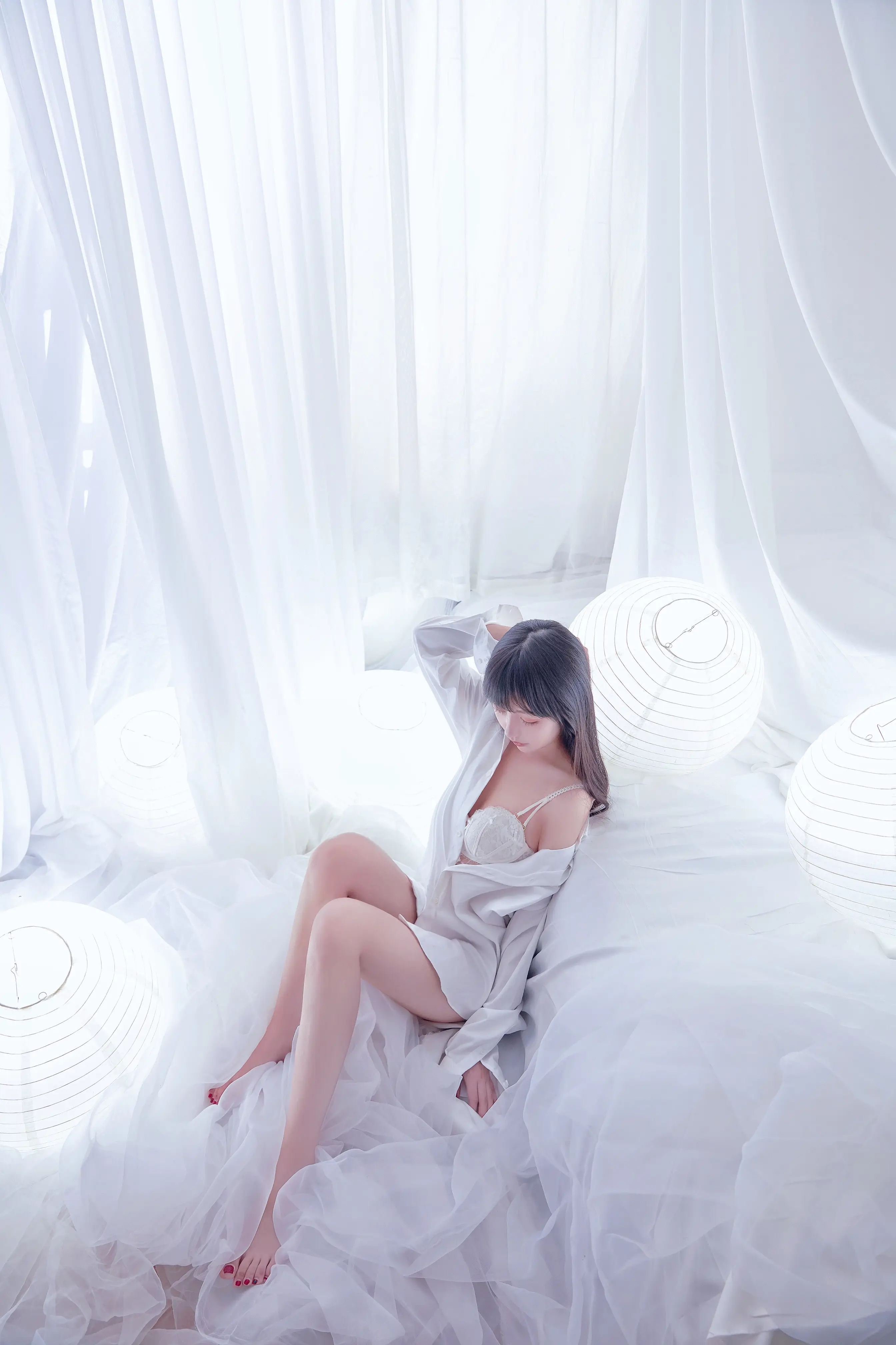 Shika小鹿鹿 – NO.19 纯白-AQA.CC