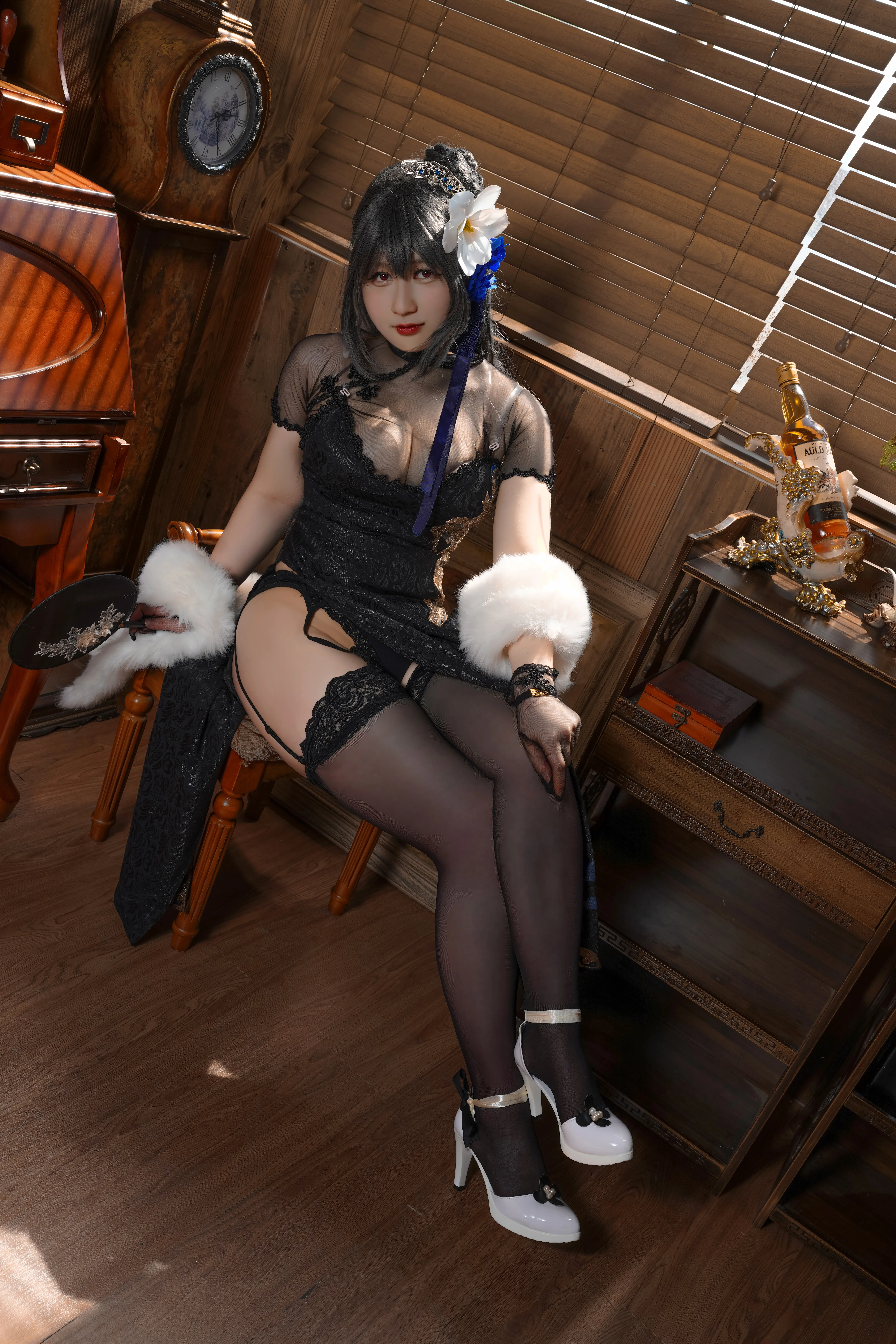 Zaya秋 NO.005 路易九世旗袍 [25P／375MB]-AQA.CC