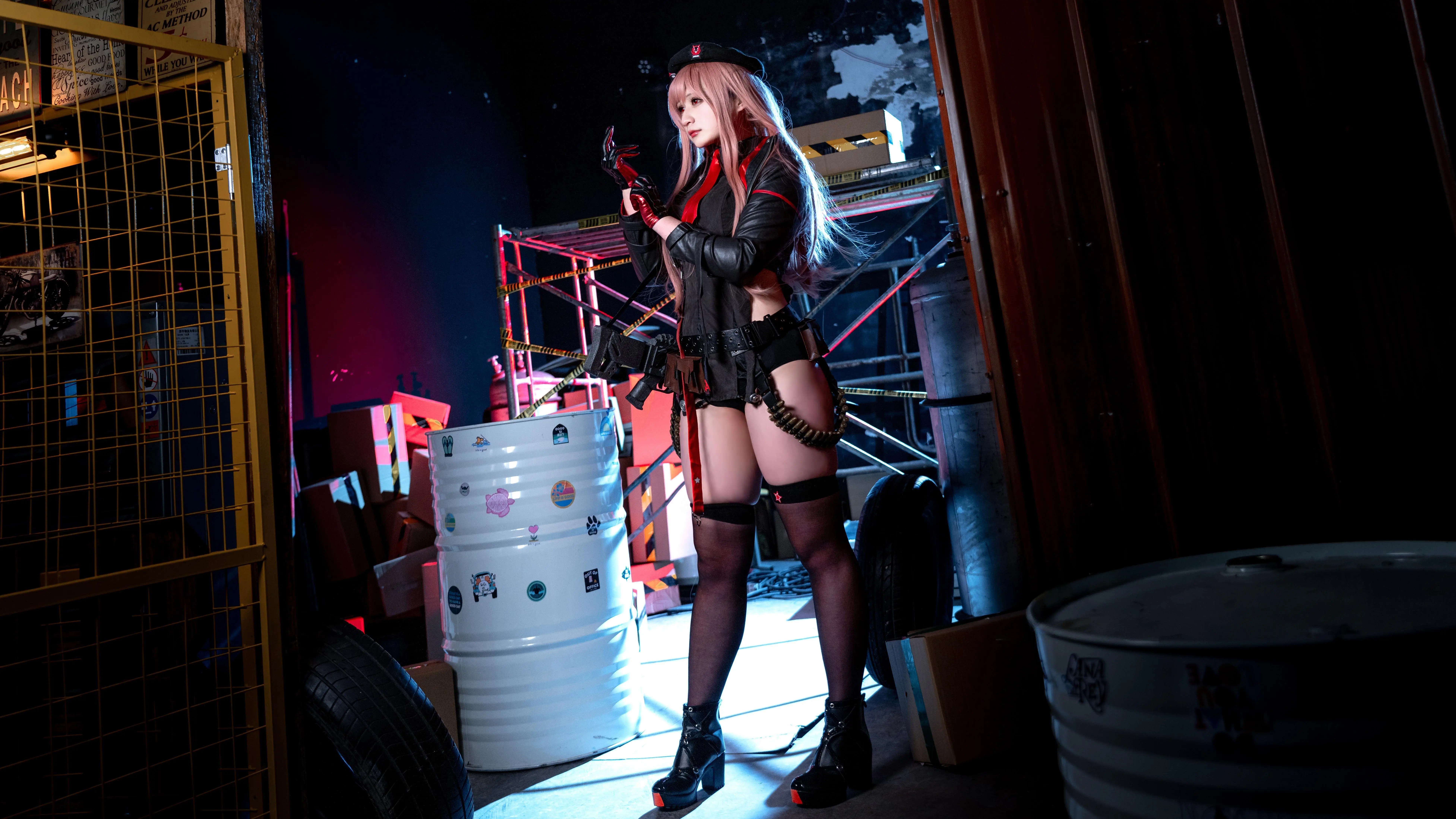 Zaya秋 NO.008 Nikke胜利女神 拉毗·贝雷帽 [25P 248M]-AQA.CC