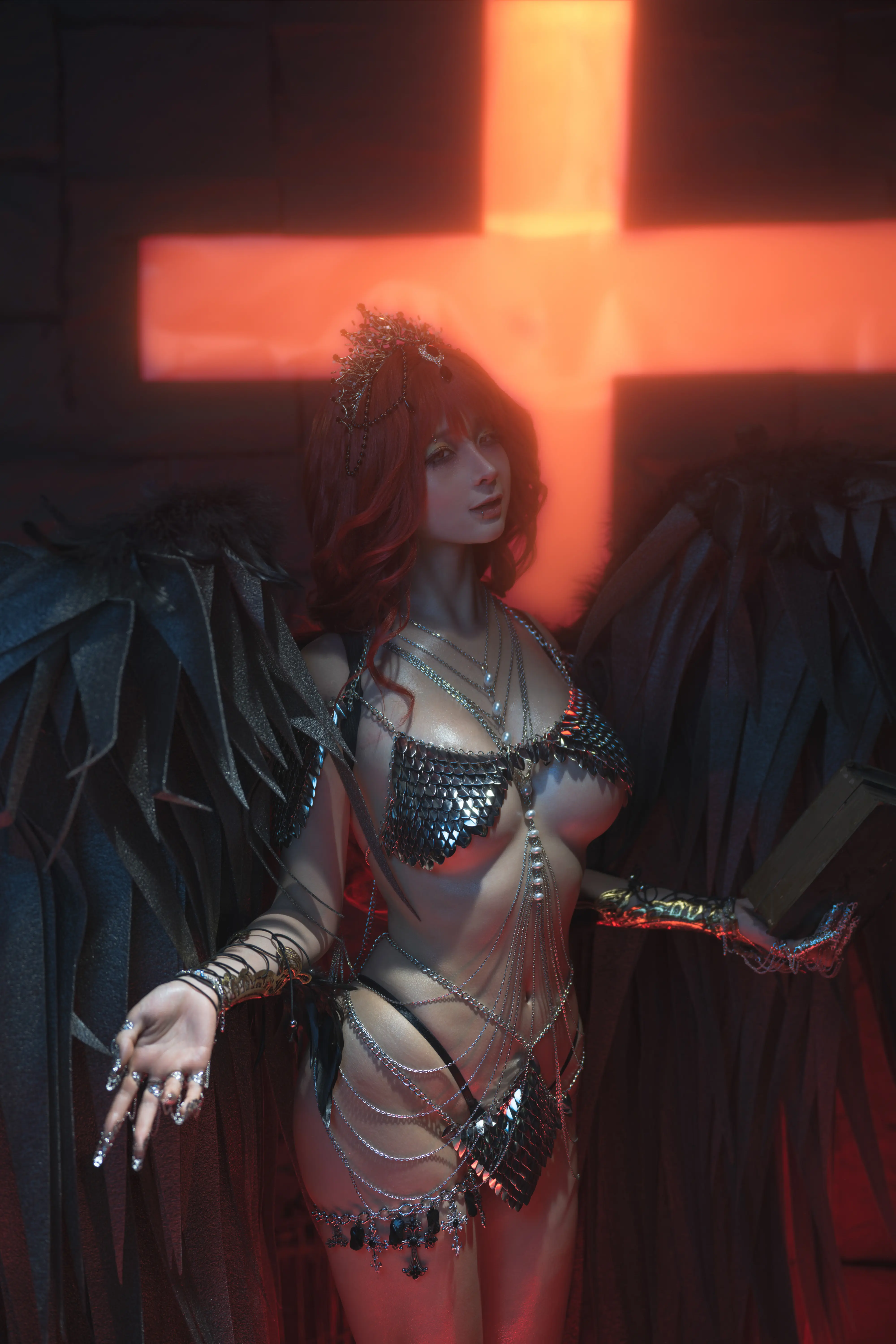 图片[5]-蠢沫沫 – NO.359 黑天使 [238P2V-2.55GB]-AQA.CC