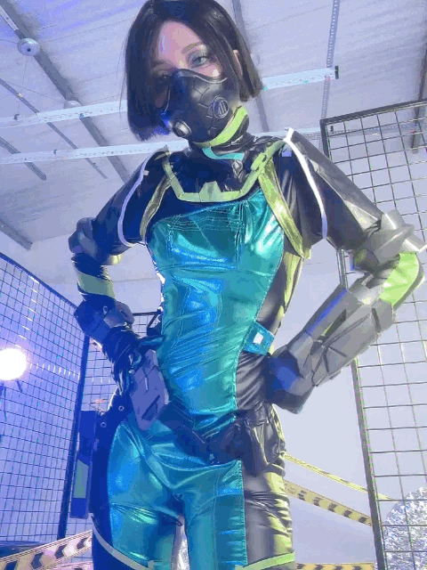 图片[4]-Umeko J NO.081 cosplay Viper Valorant [133P10V 2.67GB]-AQA.CC