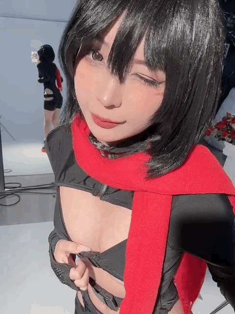 图片[1]-Umeko J NO.085 cosplay Mikasa Ackerman Gym Attack on Titan [127P 1.5GB]-AQA.CC