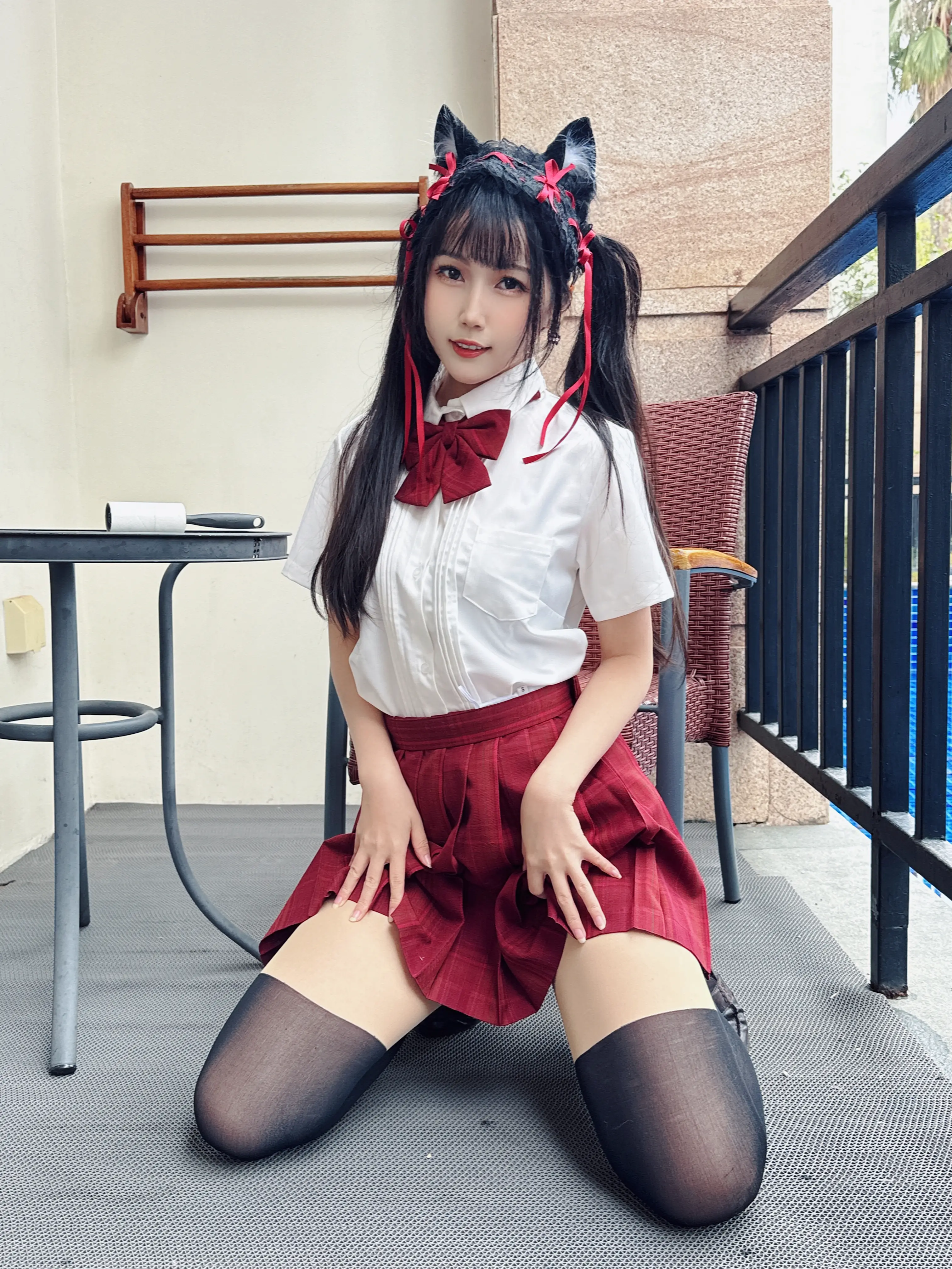 图片[5]-不呆猫 NO.048 温泉双马尾JK [22P1V-712MB]-AQA.CC