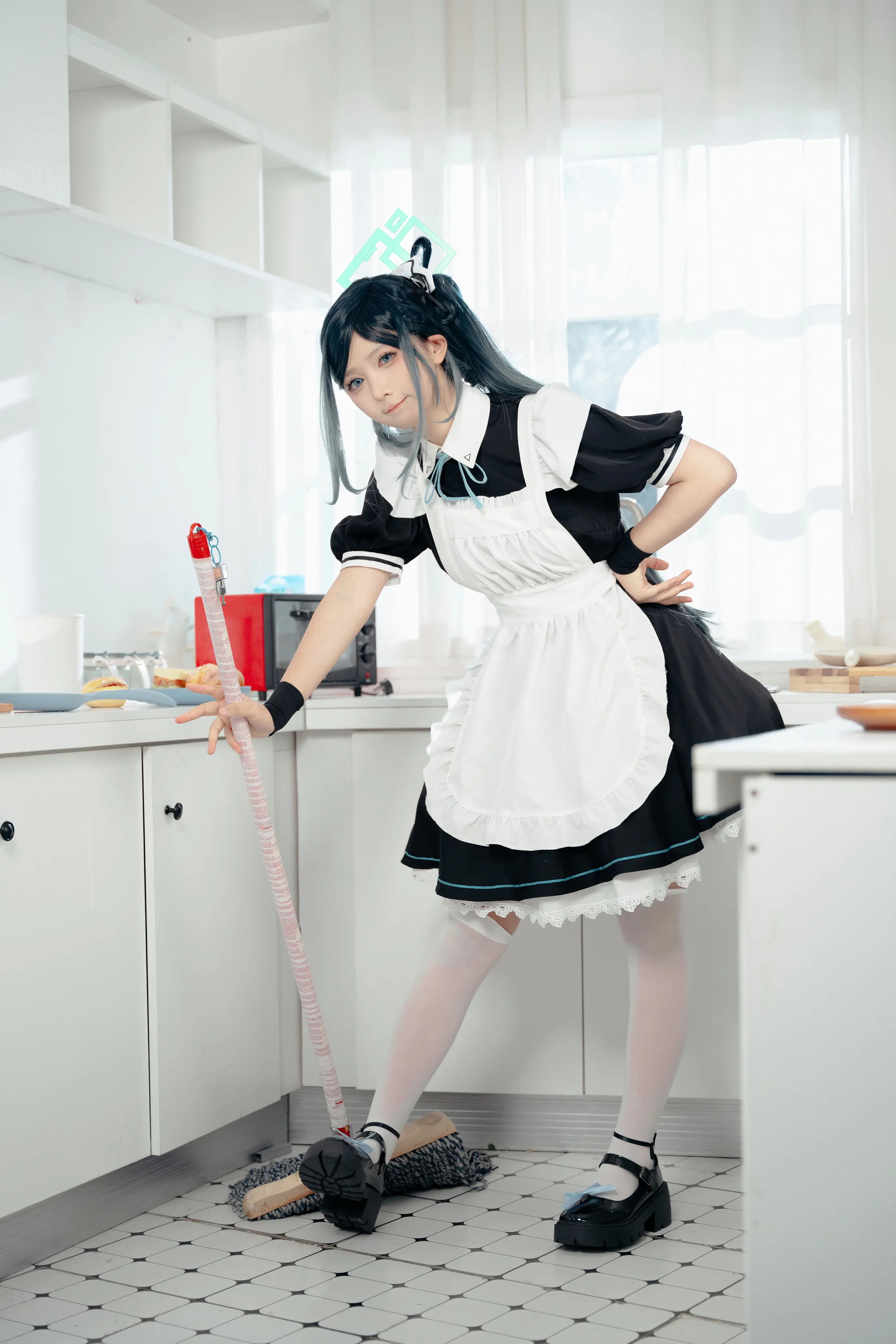 喜欢爱理吗 NO.005 蔚蓝档案 天童爱丽丝 [55P 118MB]-AQA.CC