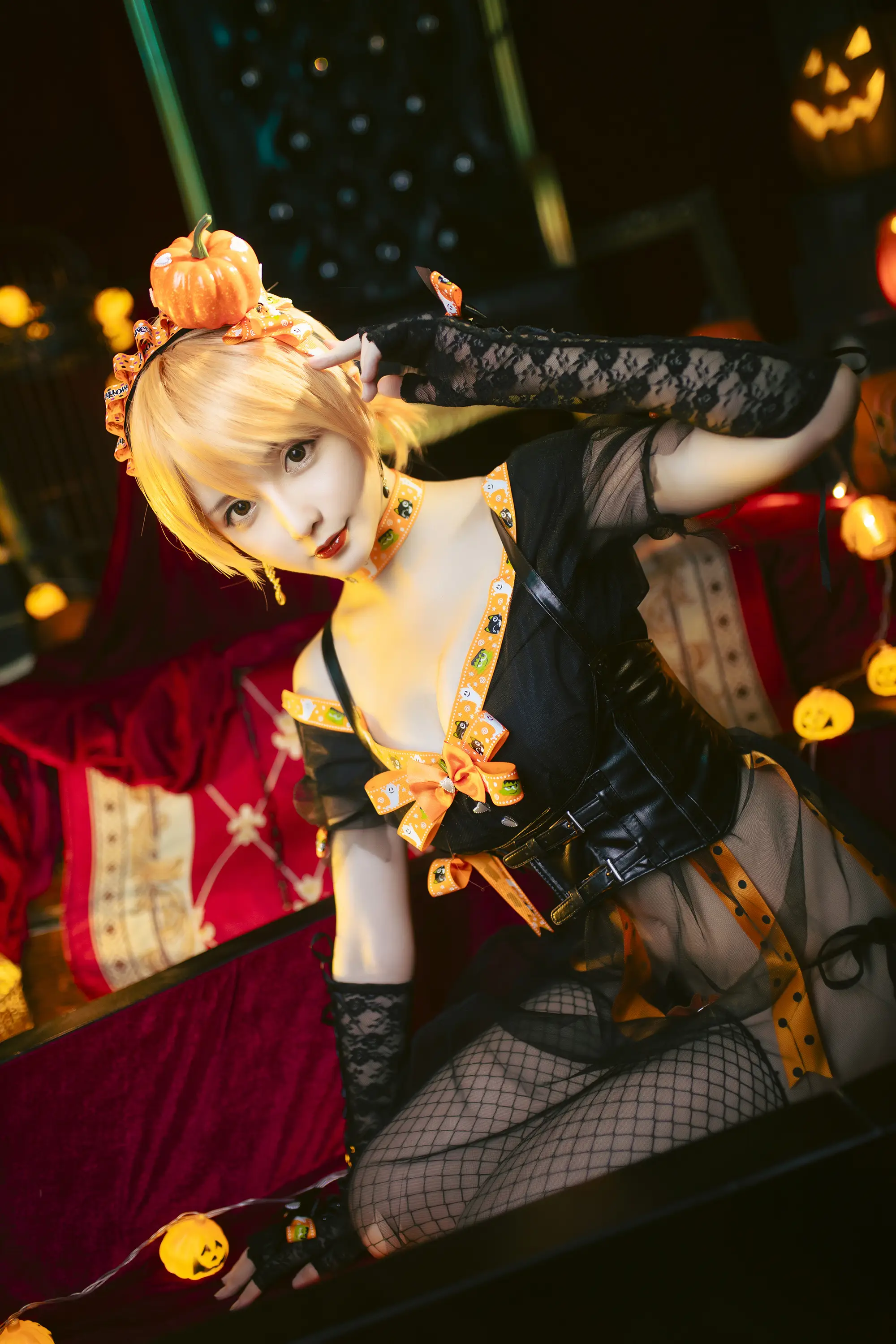 星之迟迟 Vol.055 万圣节《橙》[20P-75MB]-AQA.CC