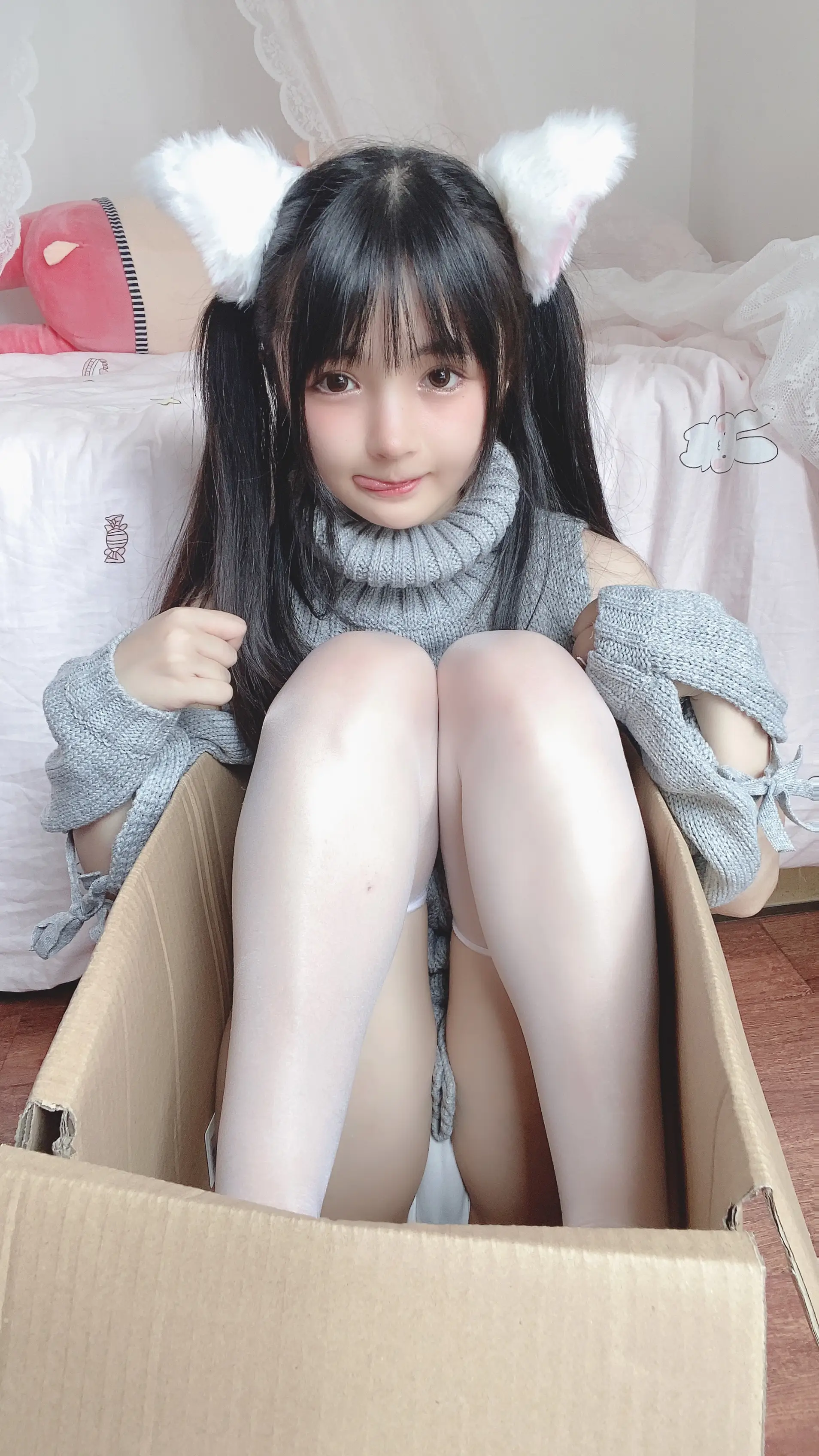 图片[5]-桜井宁宁 NO.015 白猫[50P1V-113MB]-AQA.CC