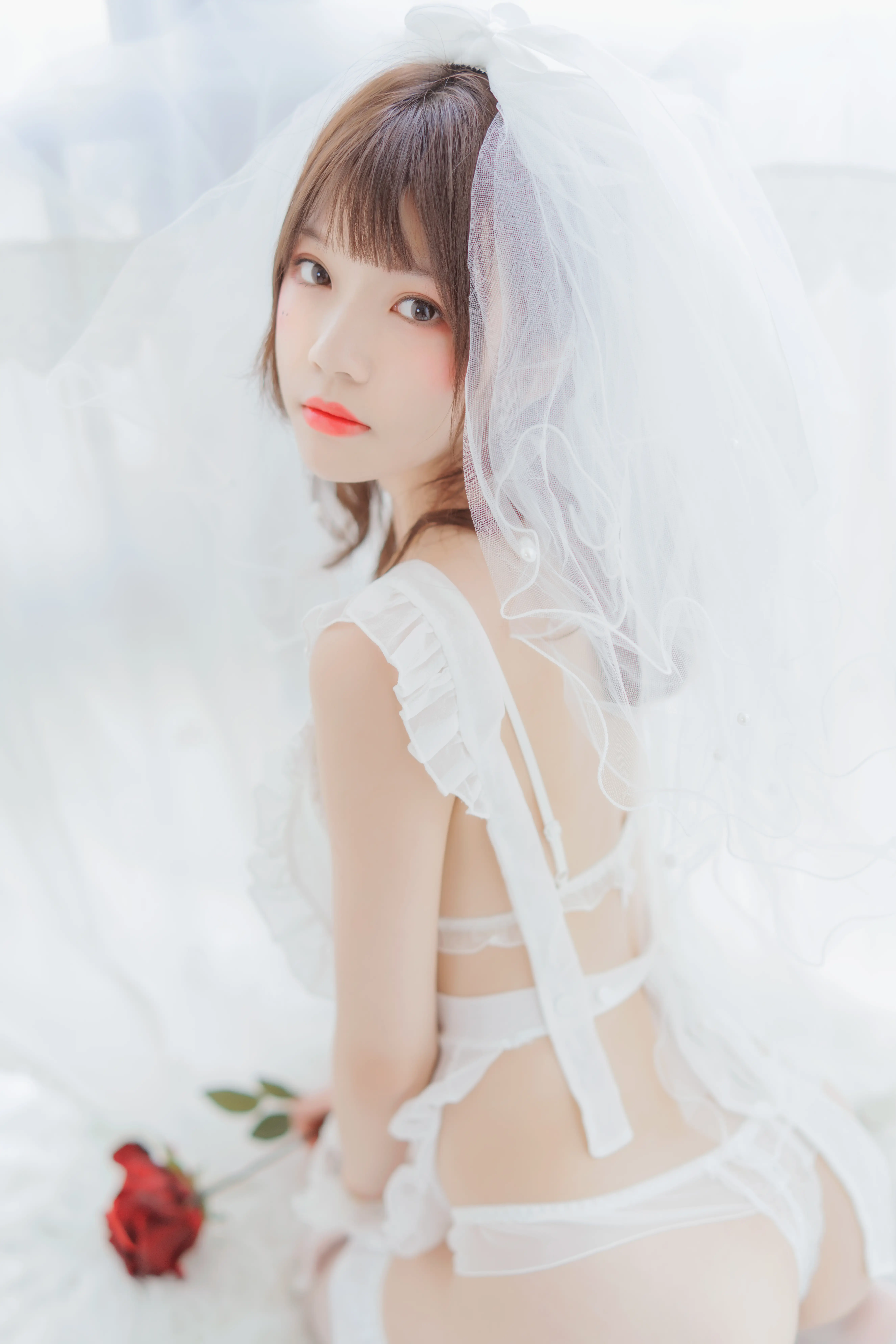 桜桃喵 NO.055 – 轻纱 上-AQA.CC