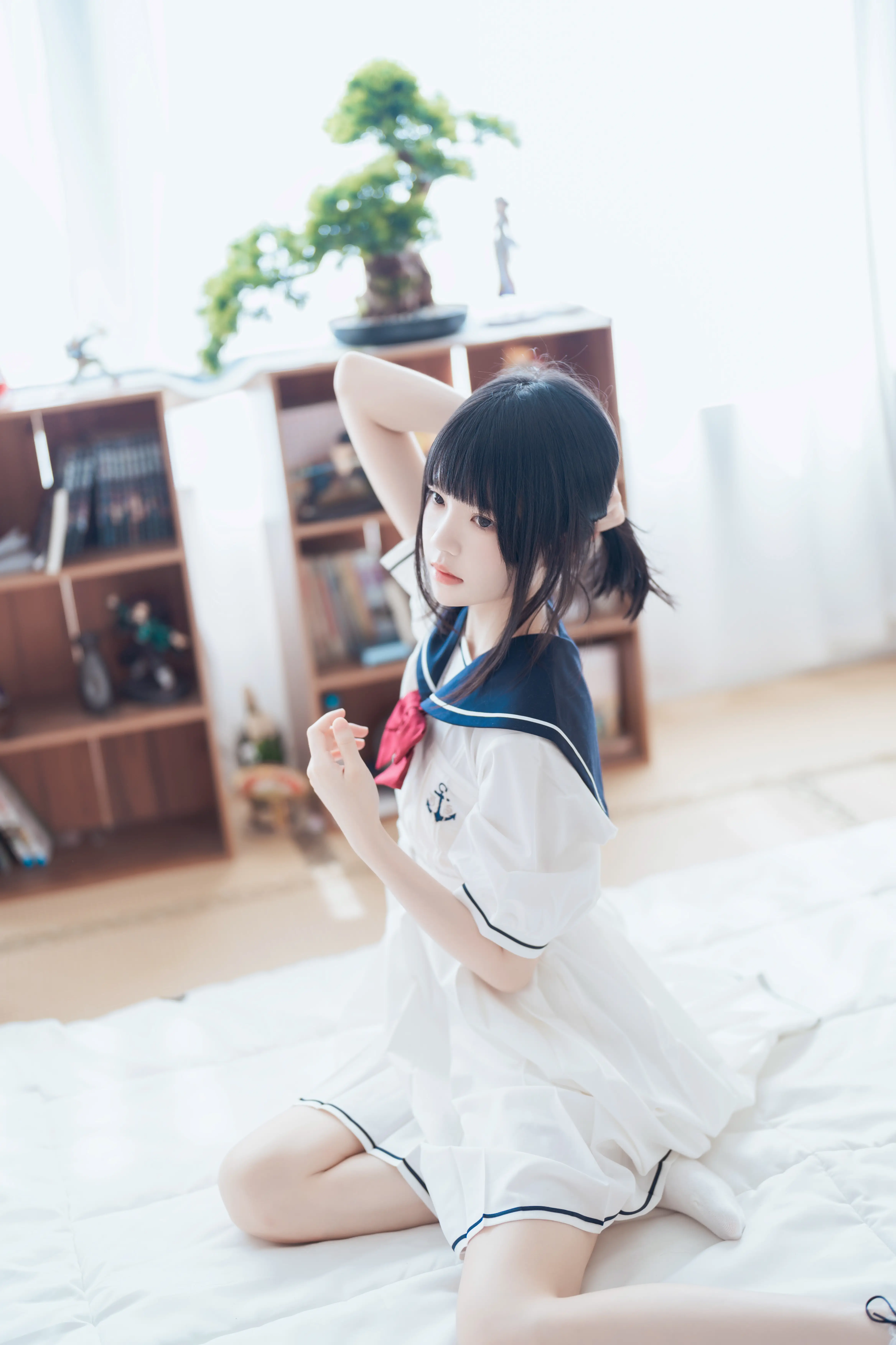 桜桃喵 NO.137 – 盛夏制服-AQA.CC