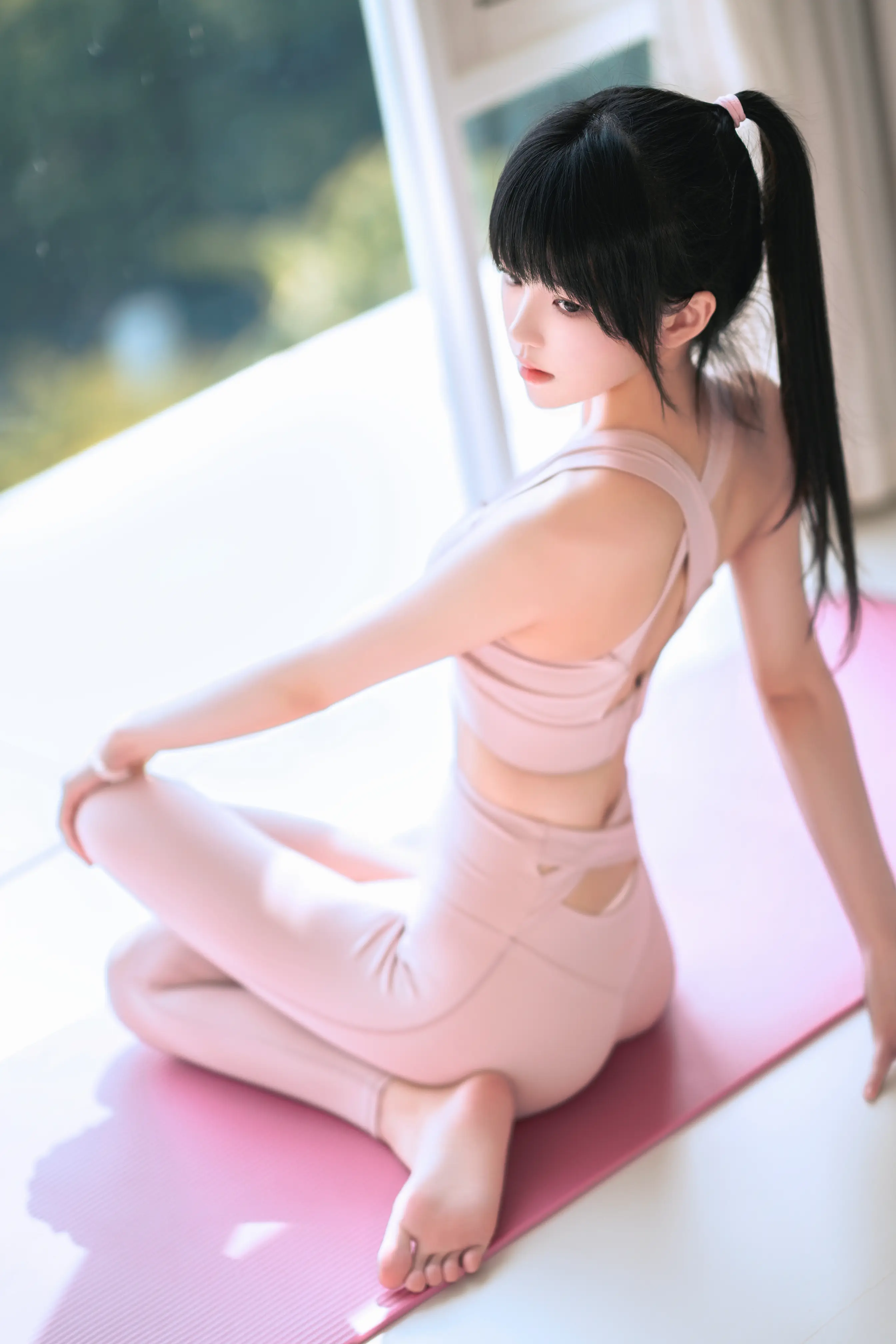 桜桃喵 NO.197 – 瑜伽服-AQA.CC