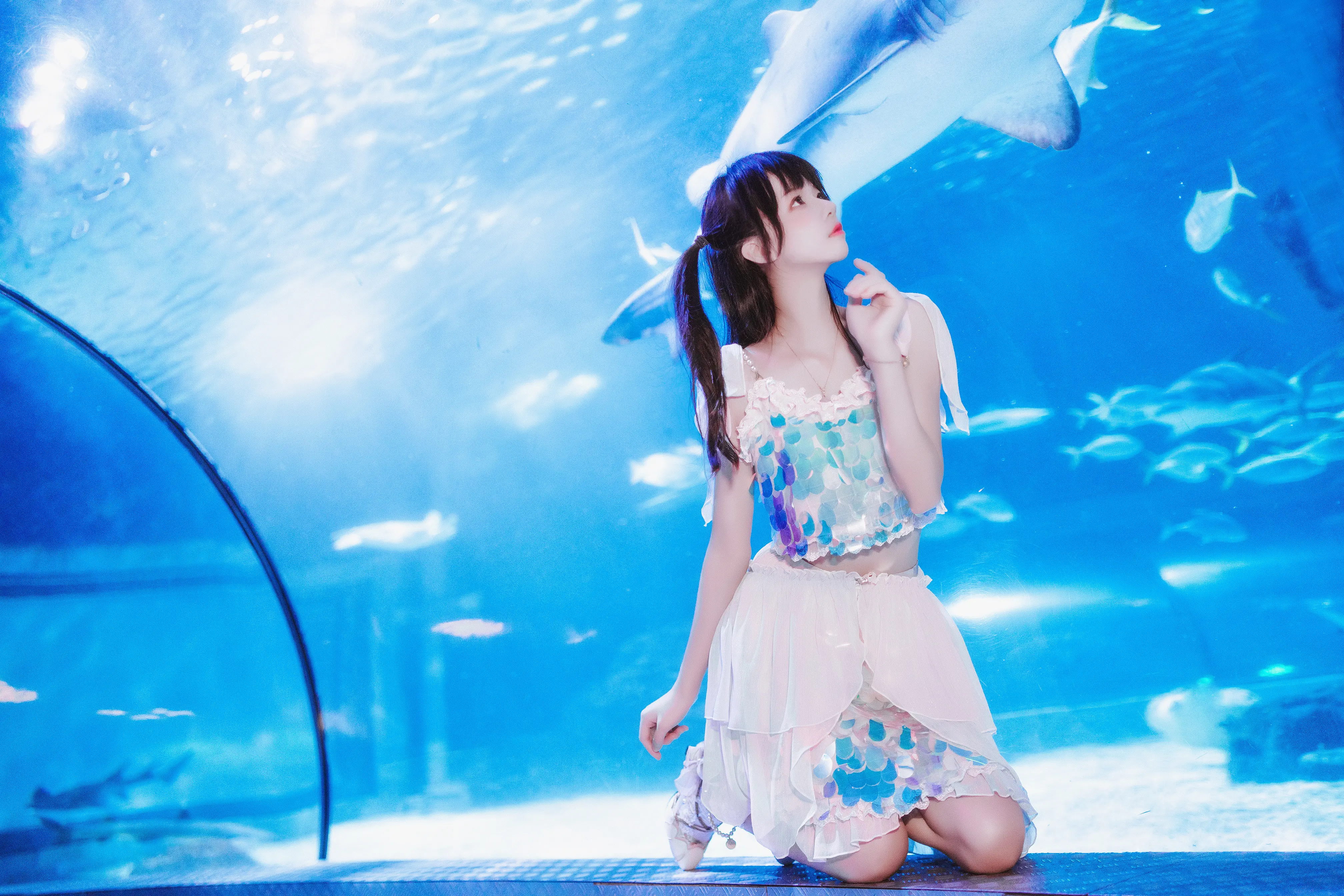 桜桃喵 NO.213 水族馆 [15P-226MB]-AQA.CC