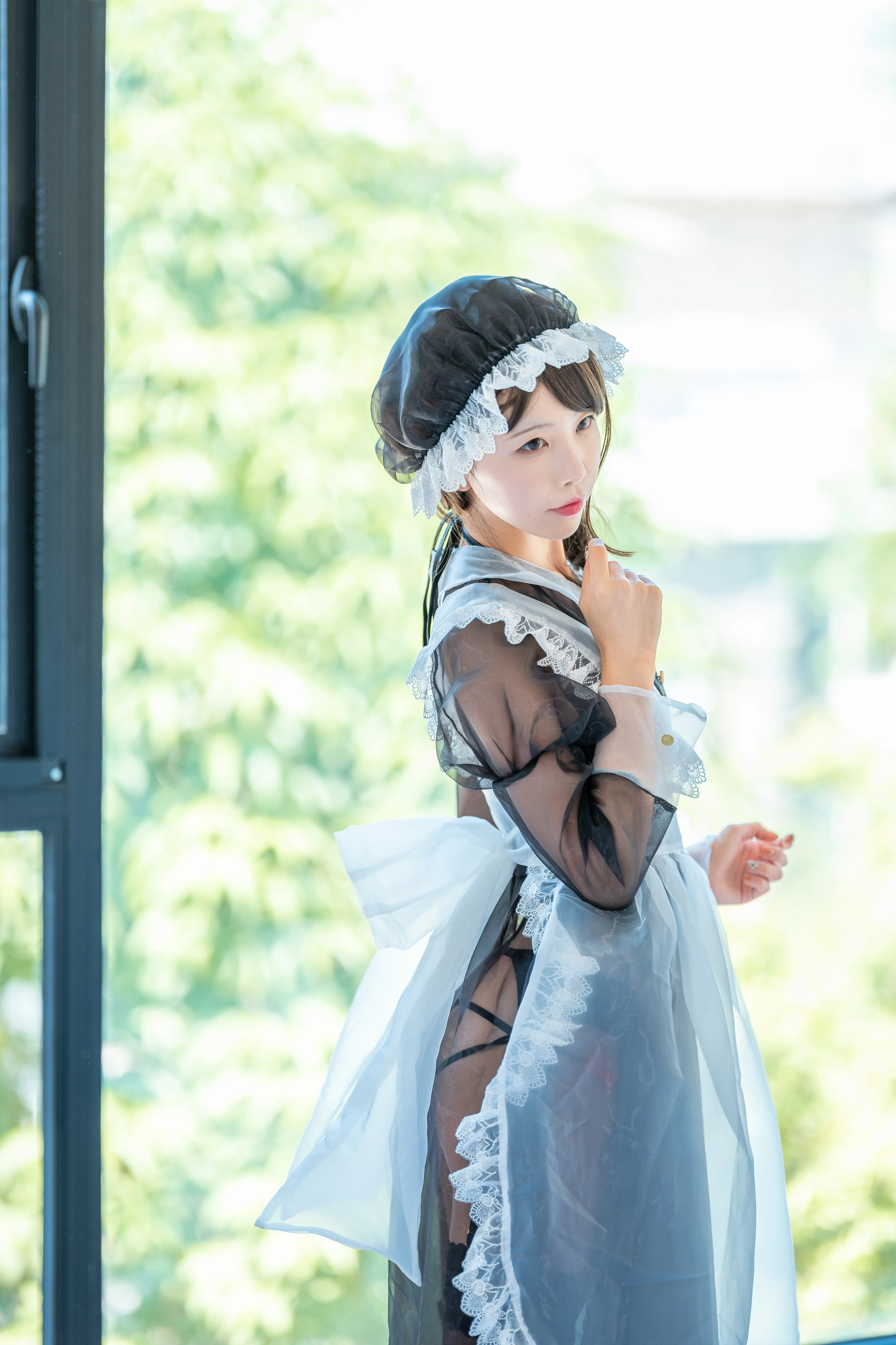水淼 NO.012 透明女仆 [13P39V-5.20GB]-AQA.CC