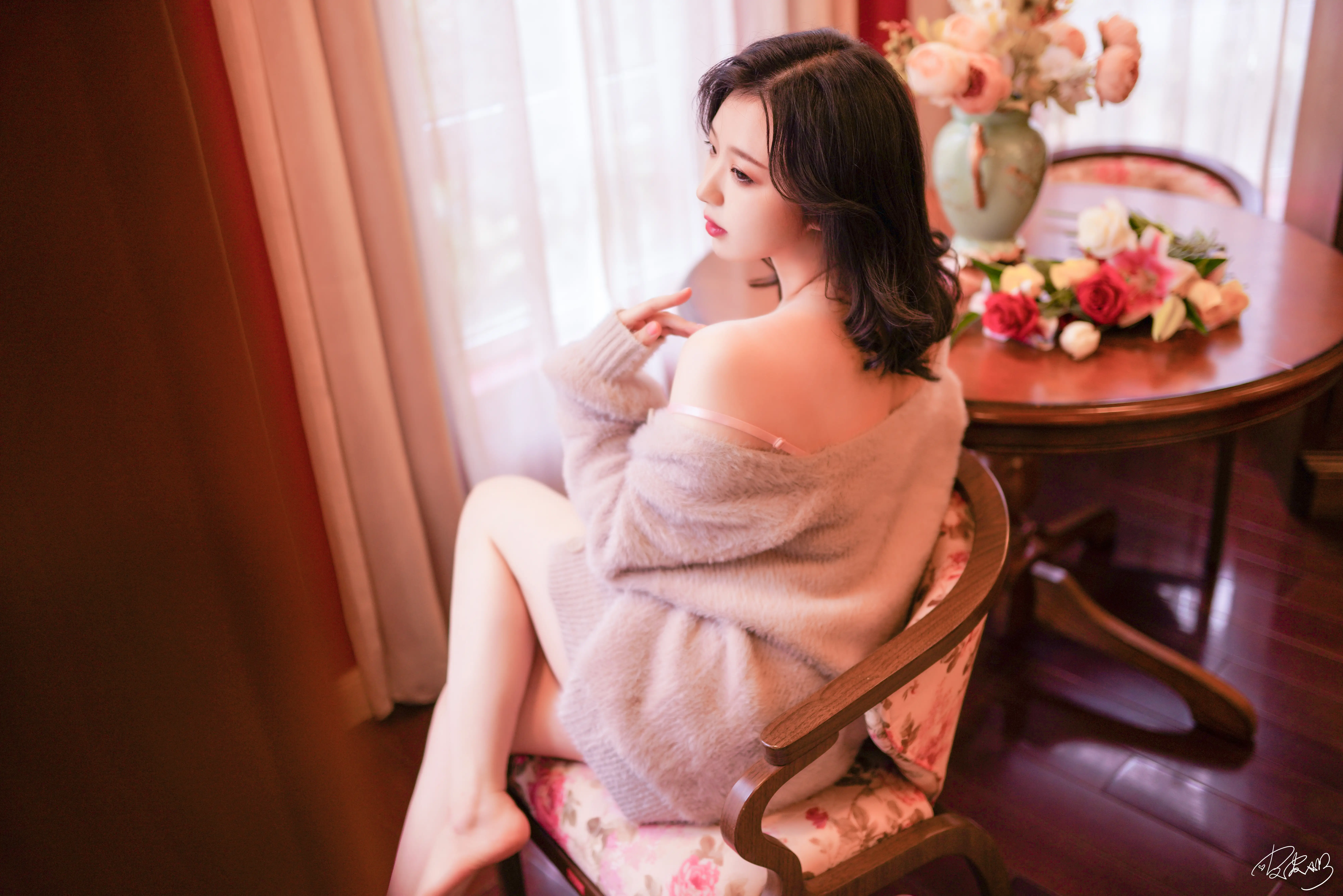 皮皮奶可可爱了啦 - NO.025 复古连体 [24P-371MB]-AQA.CC