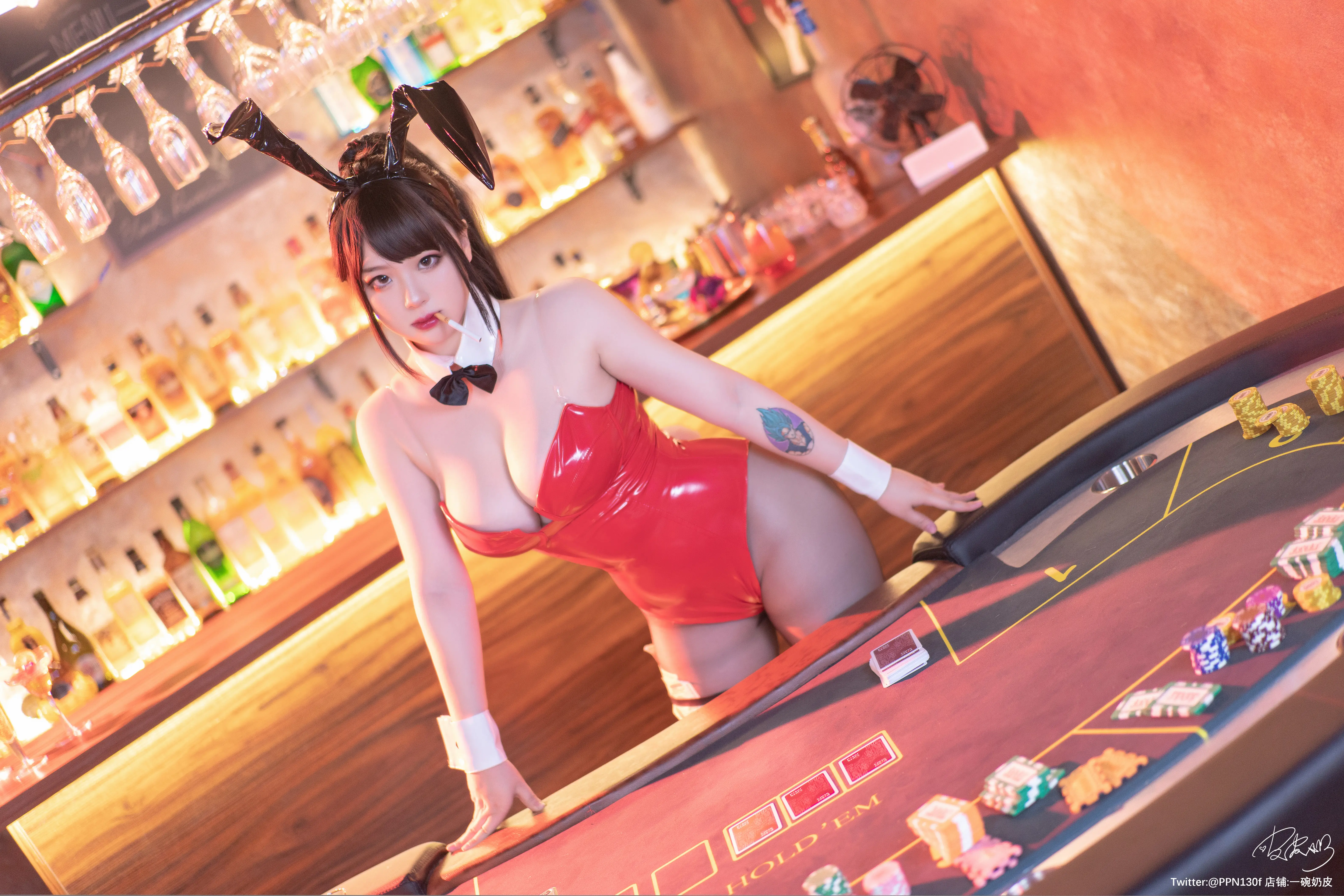 皮皮奶可可爱了啦 - NO.030 元旦兔女郎 [47P-827MB]-AQA.CC