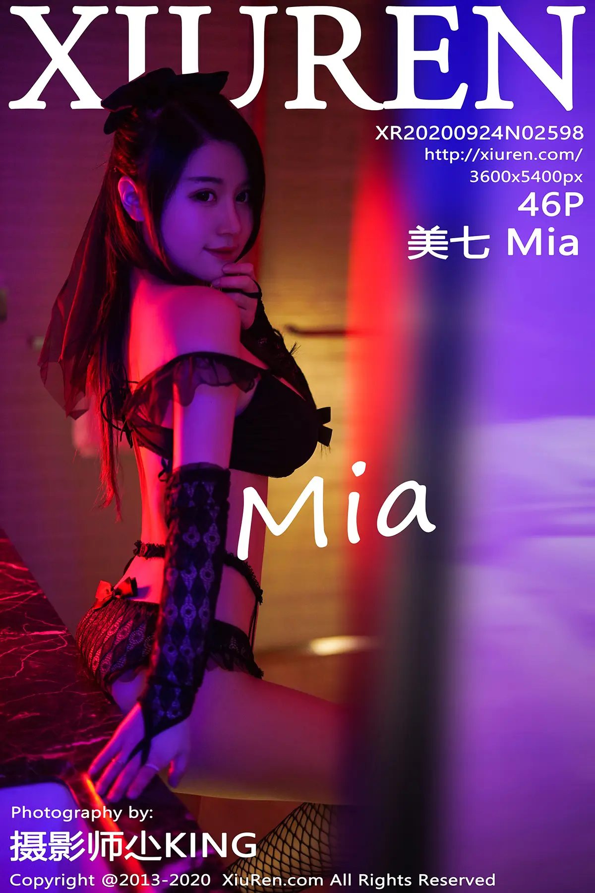XiuRen秀人网 2020.09.24 No.2598 美七Mia [47P-508MB]-AQA.CC