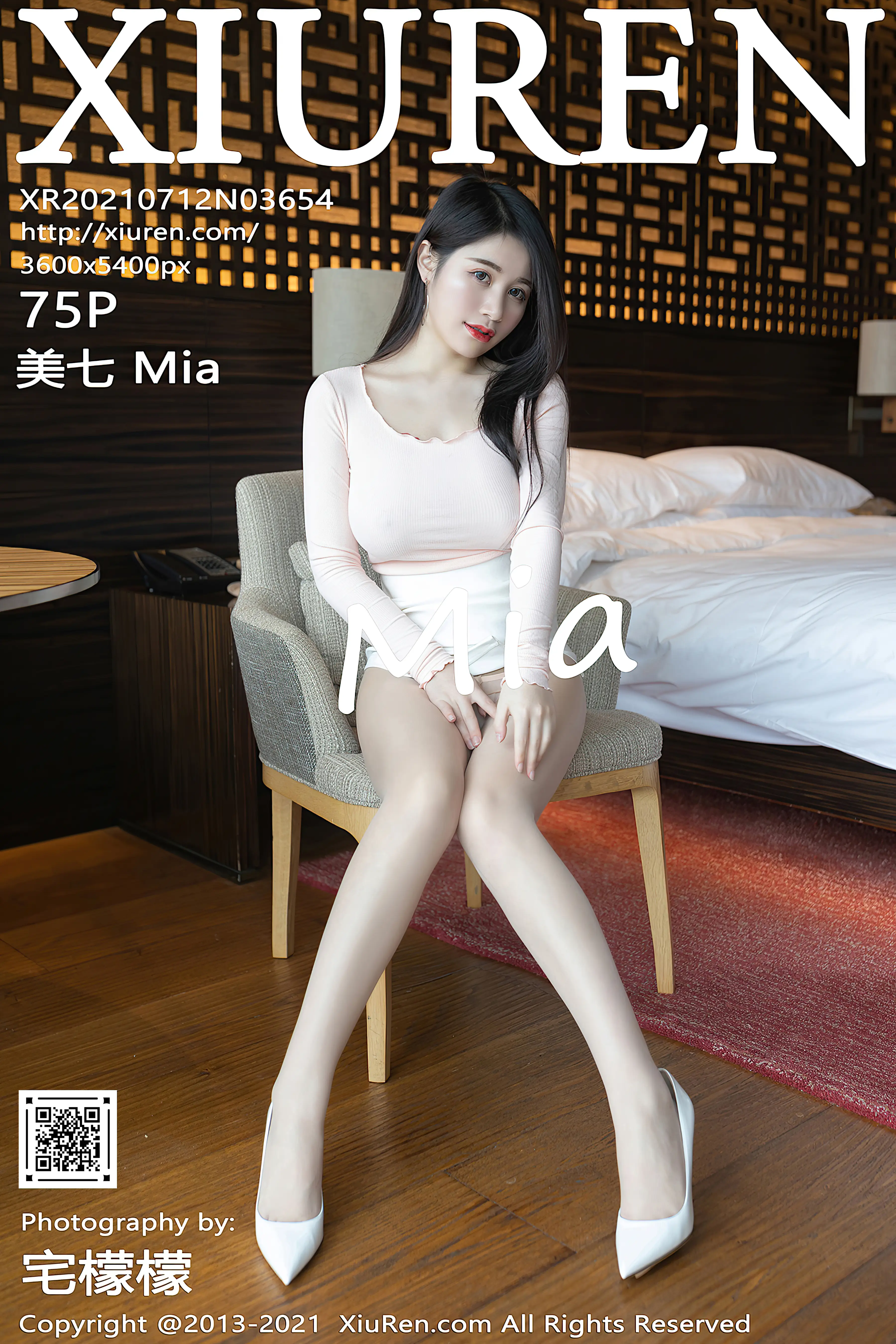 XiuRen秀人网 2021.07.12 No.3654 美七Mia [75P-733MB]-AQA.CC