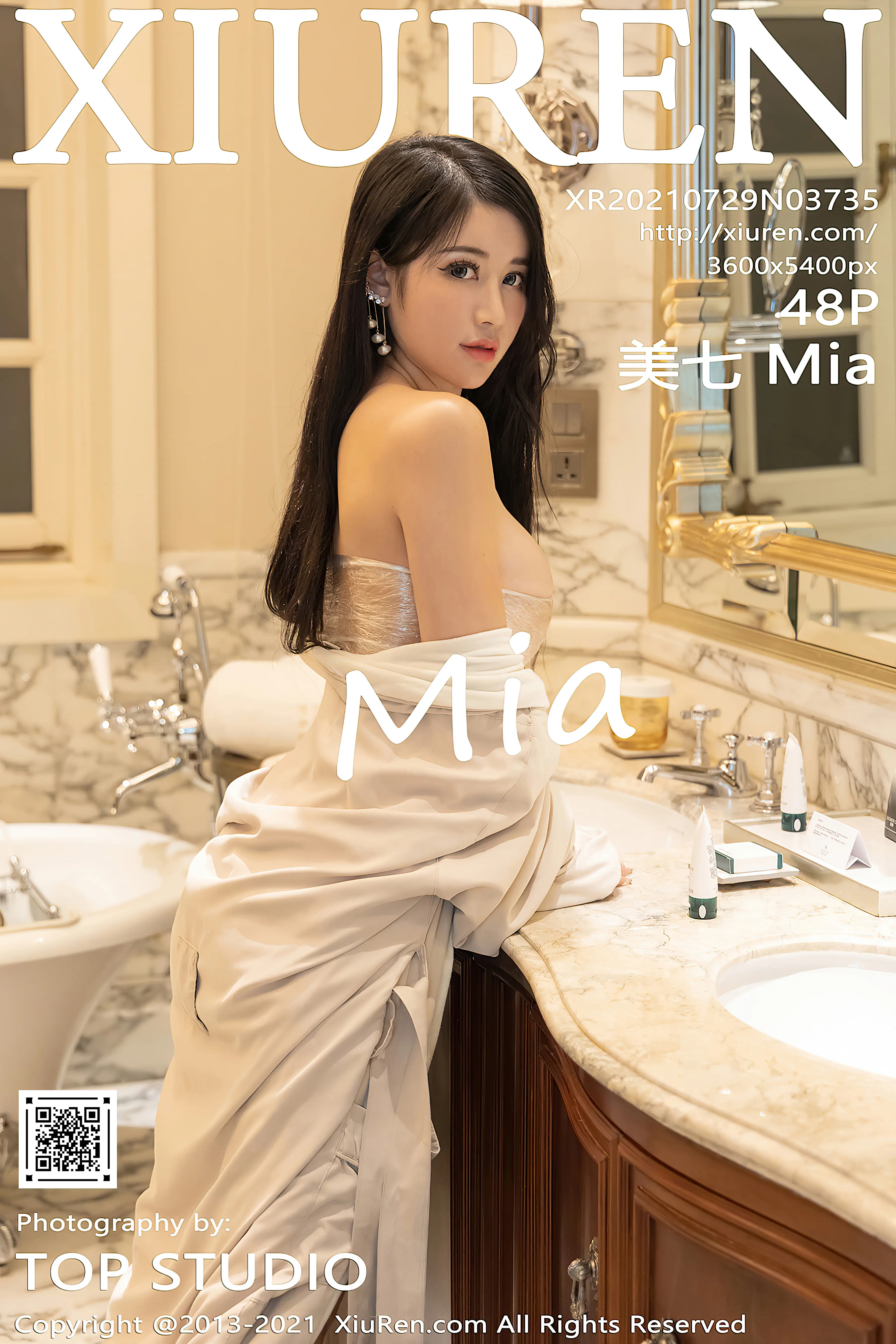XiuRen秀人网 2021.07.29 No.3735 美七Mia [48P-469MB]-AQA.CC