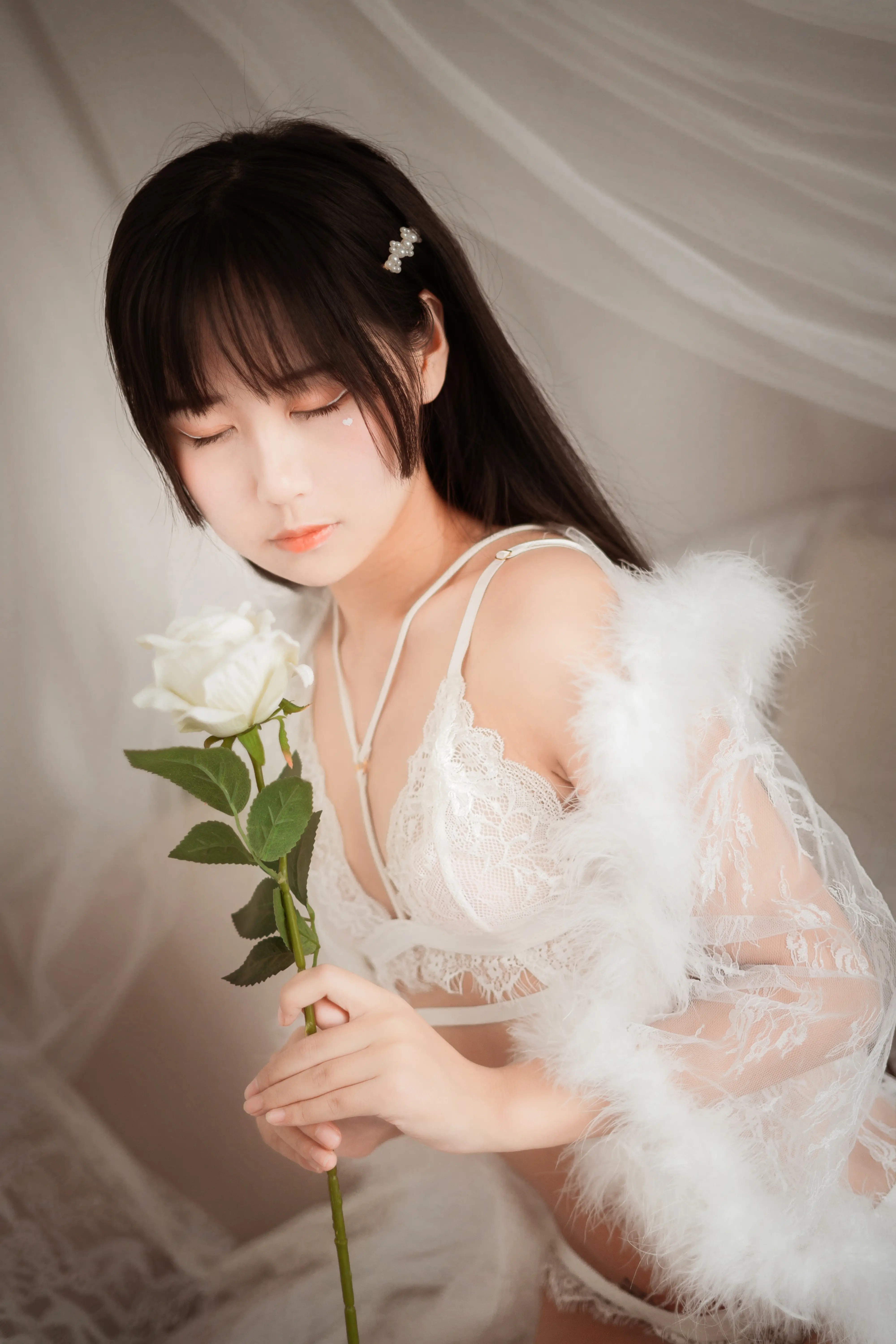 萌芽儿o0 – NO.006 毛绒内衣 [27P-278MB]-AQA.CC
