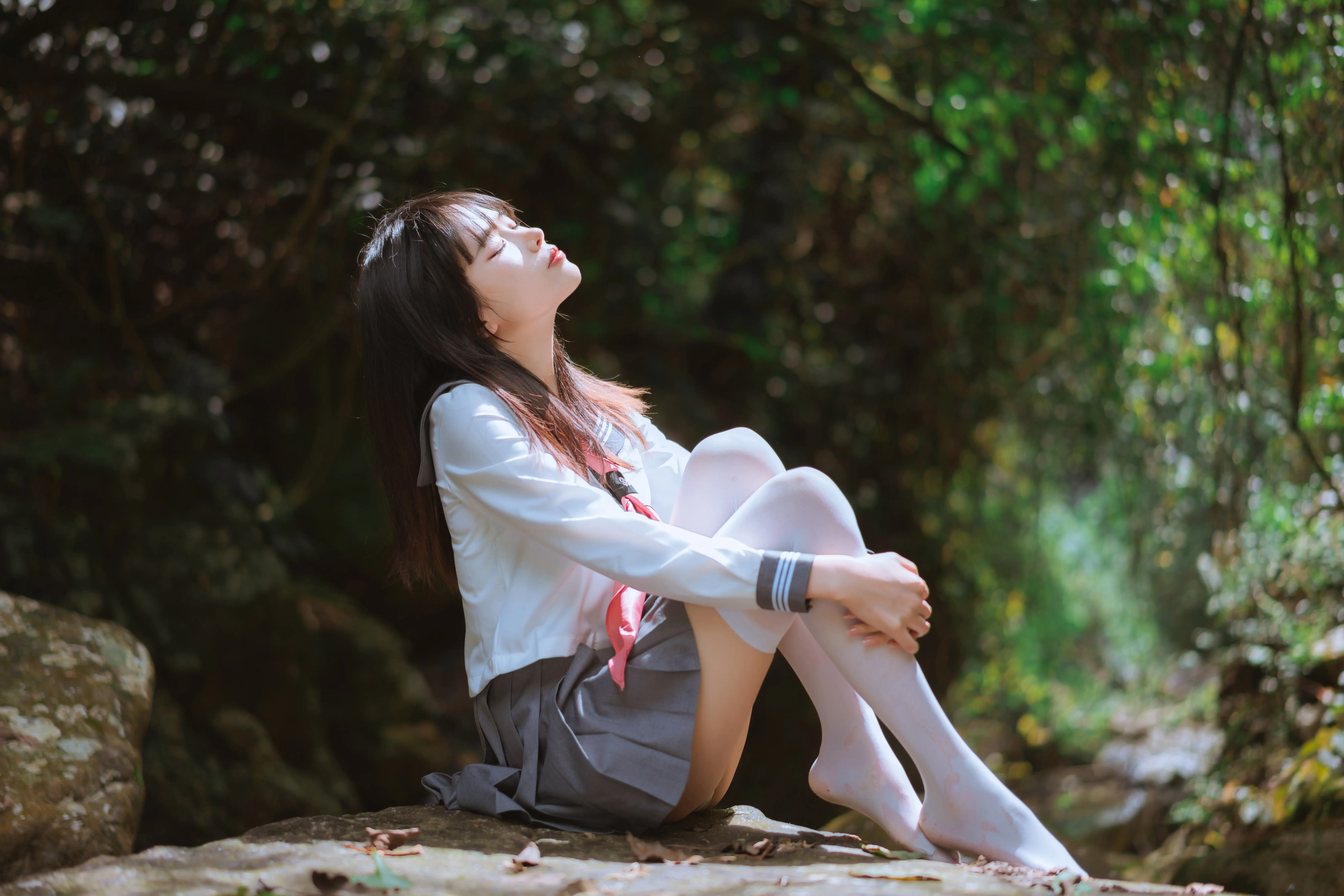 萌芽儿o0 – NO.021 请叫我若生 小溪JK百合 [93P-1.97GB]-AQA.CC