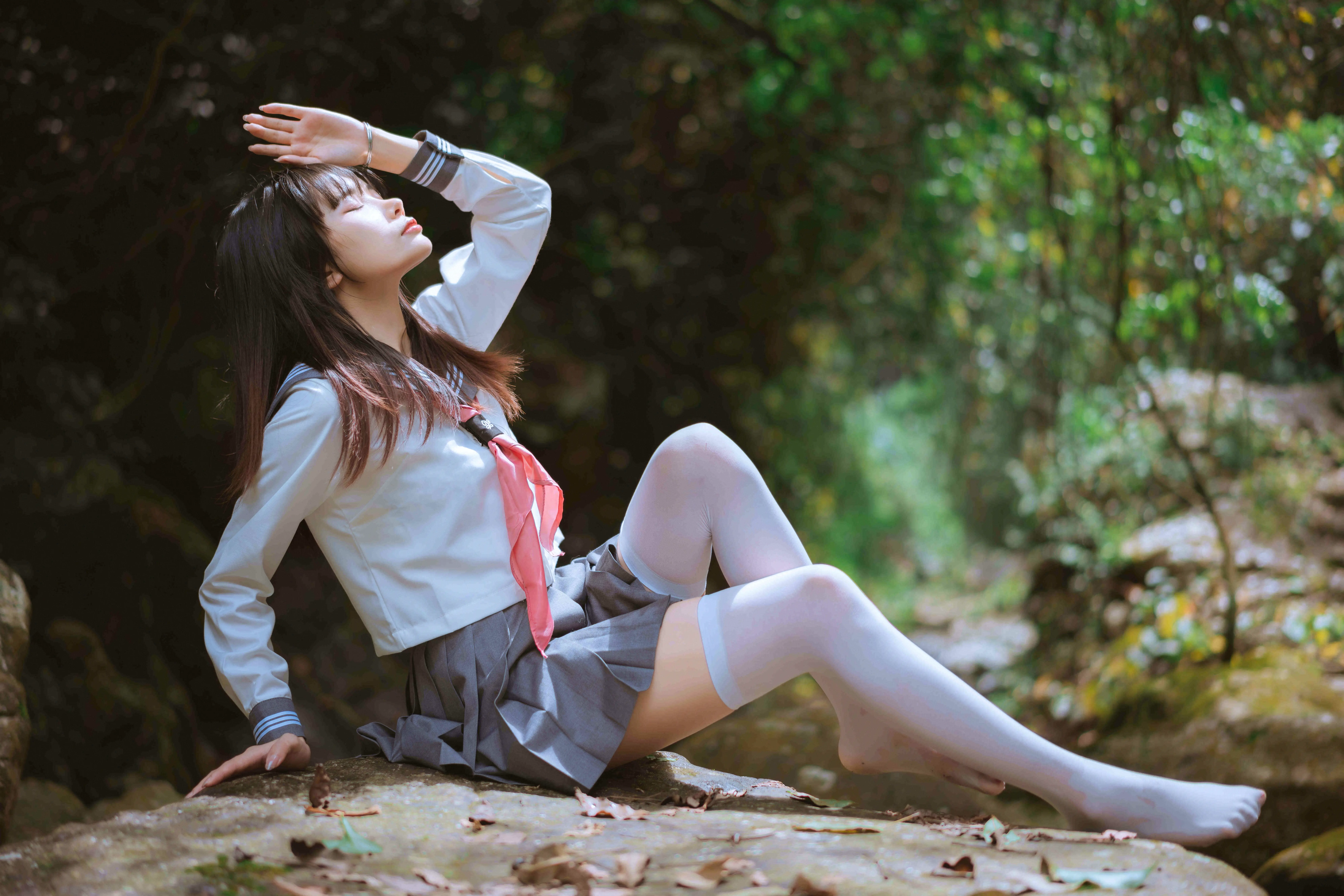 图片[2]-萌芽儿o0 – NO.021 请叫我若生 小溪JK百合 [93P-1.97GB]-AQA.CC