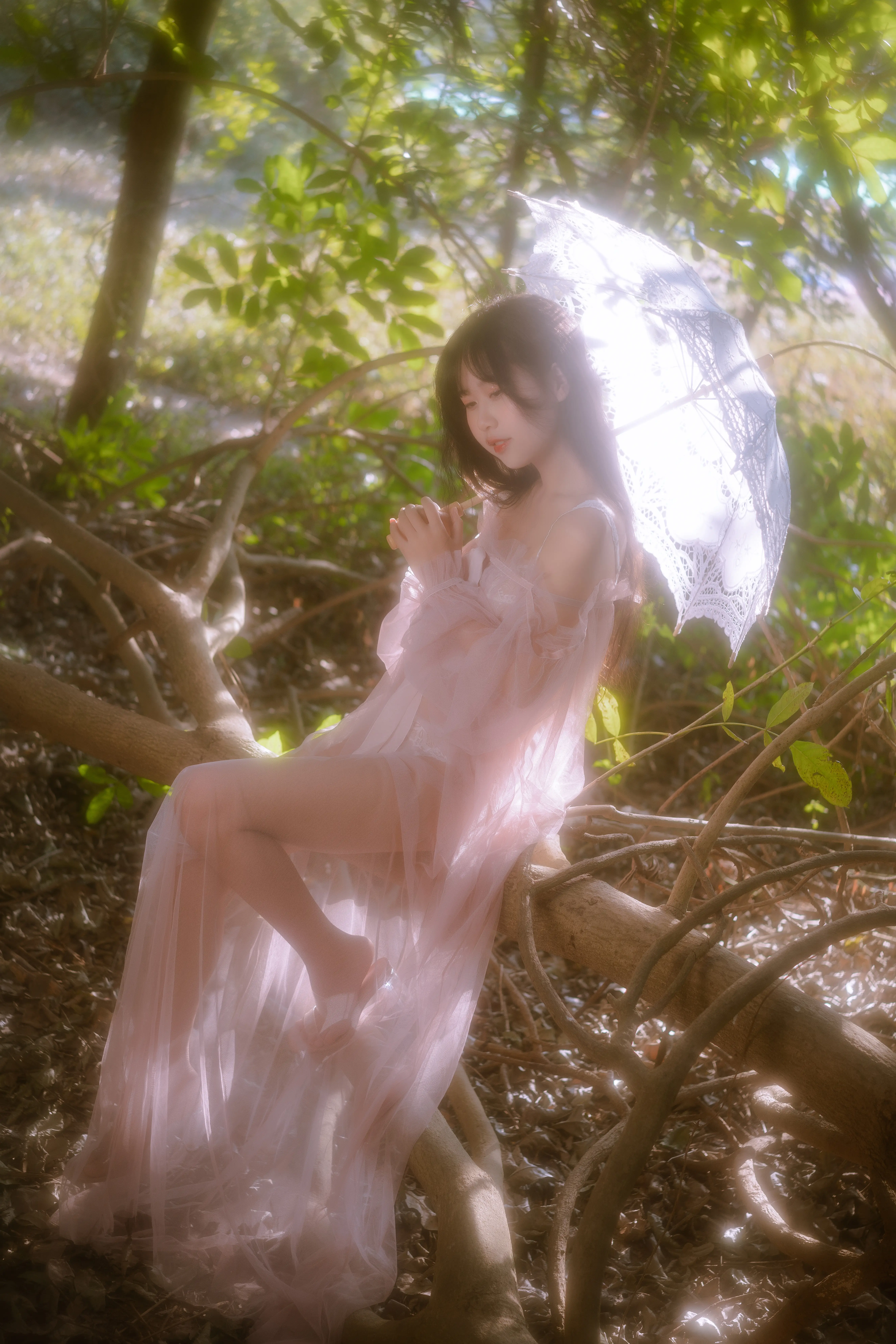 萌芽儿o0 – NO.028 林中少女[30P-396M]-AQA.CC