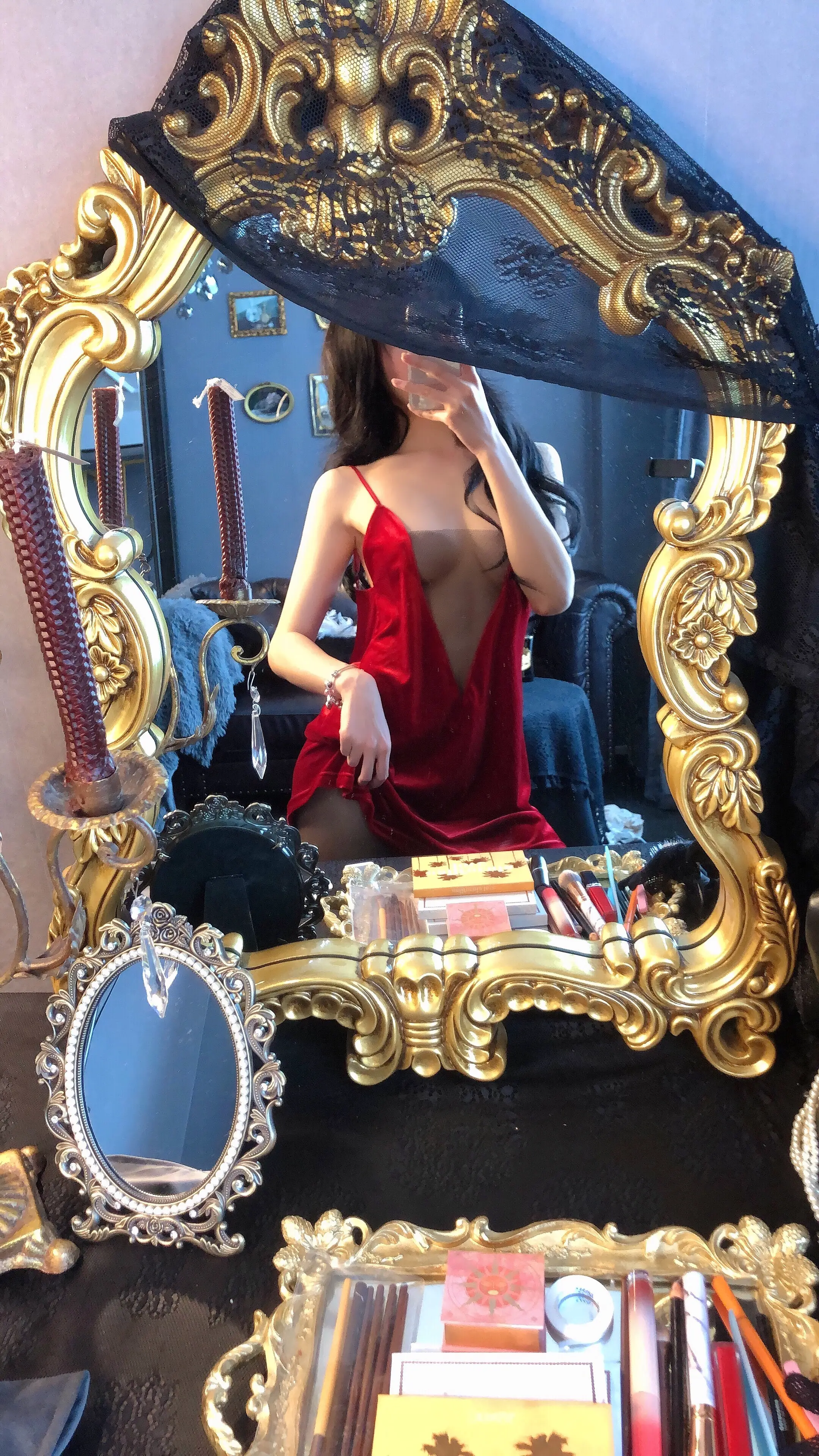 图片[3]-阿包也是兔娘 NO.044 红丝绒睡衣[18P-57MB]-AQA.CC