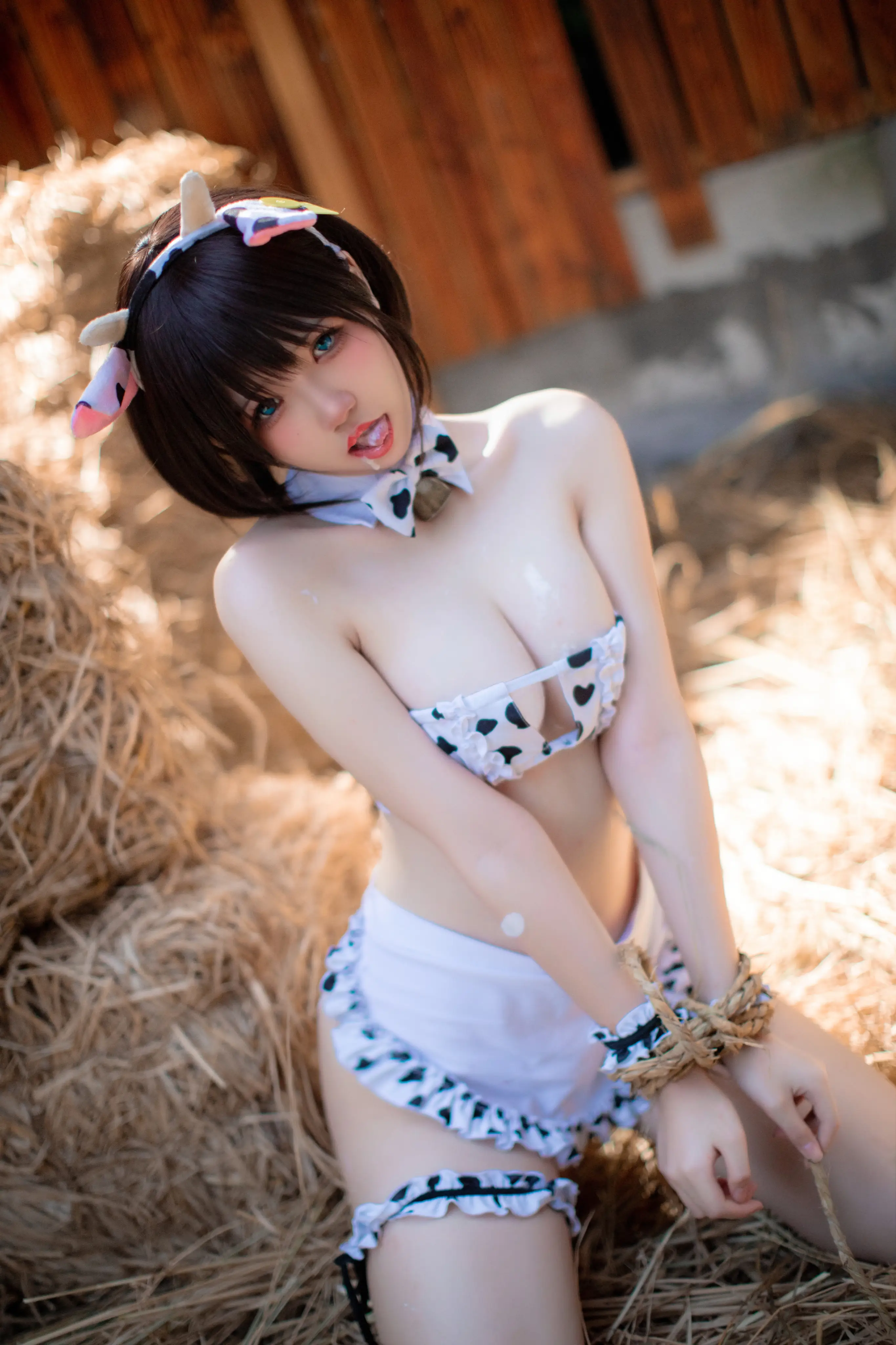 图片[3]-阿薰kaOri NO.034 小薰喝牛奶 [57P-497MB]-AQA.CC